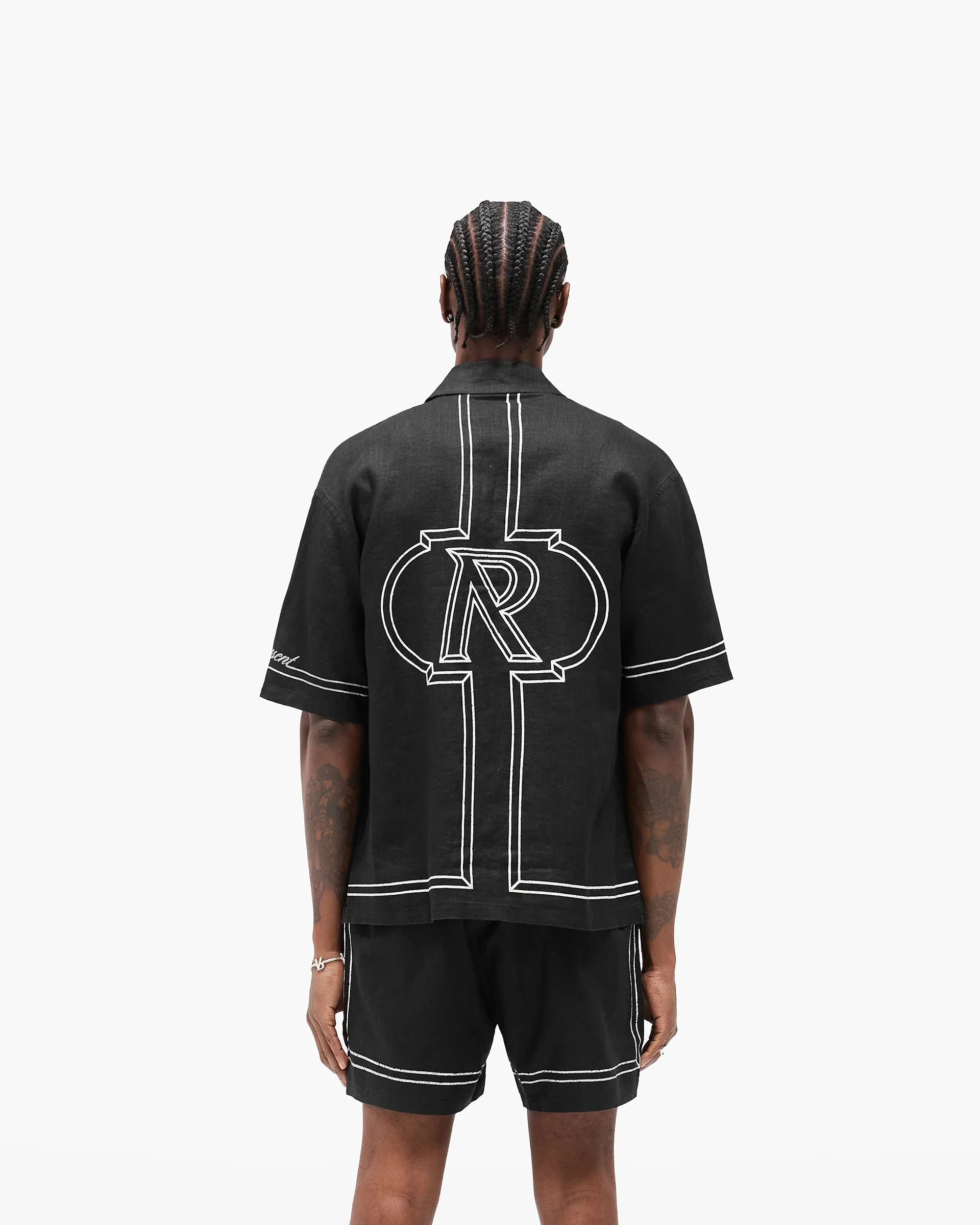 Represent Border Shirt - Jet Black - Image 3