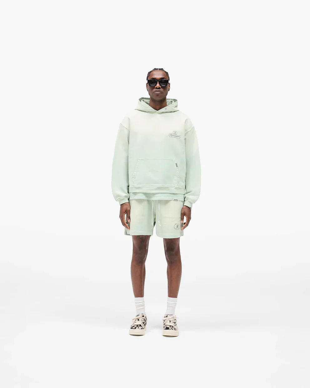 Represent Grand Vintage Hoodie - Sage - Image 4