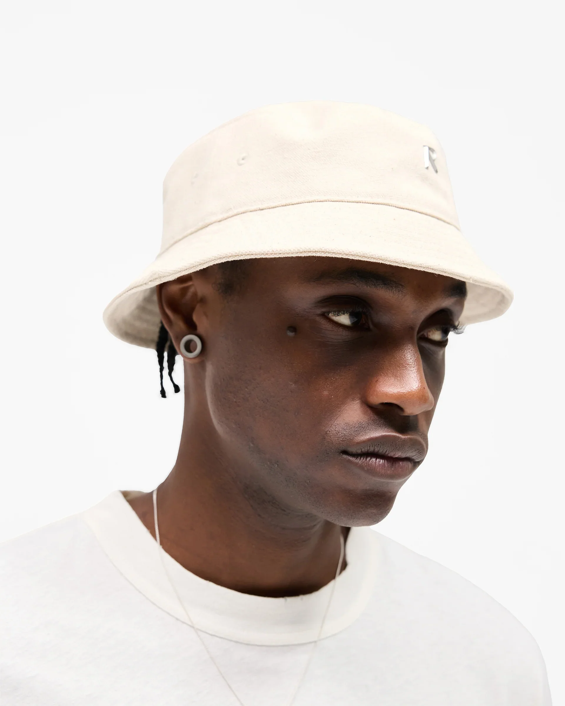 Represent Initial Bucket Hat - Champagne - Image 3