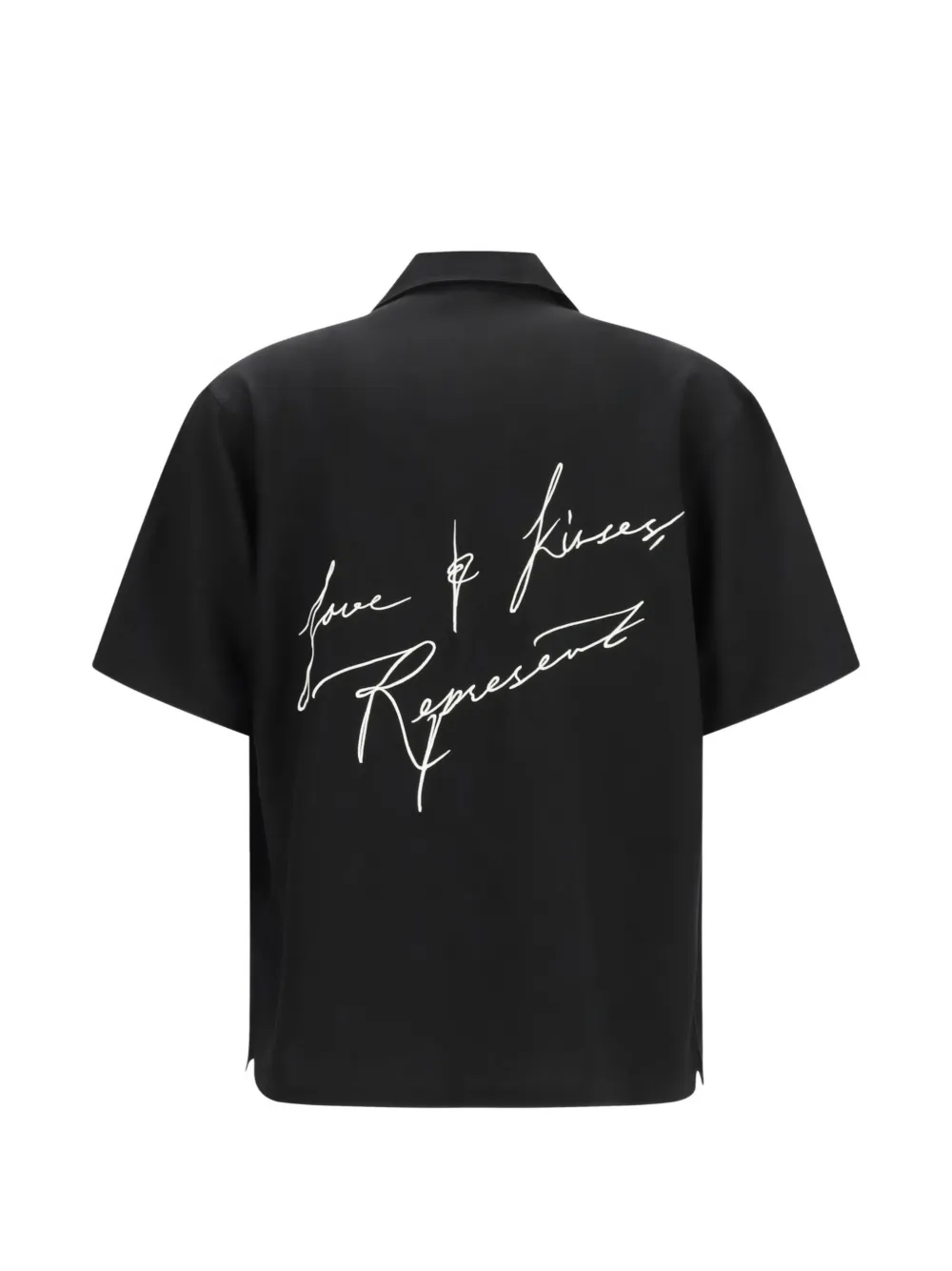 Represent Love And Kisses Resort Shirt - Jet Black - Image 2