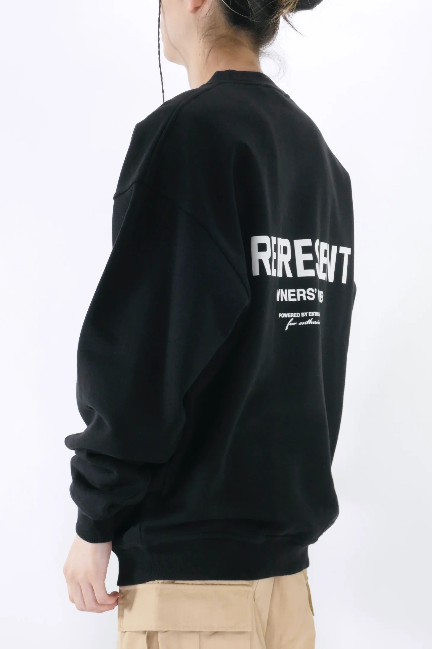 Represent Owners Club Crewneck - Black - Image 3