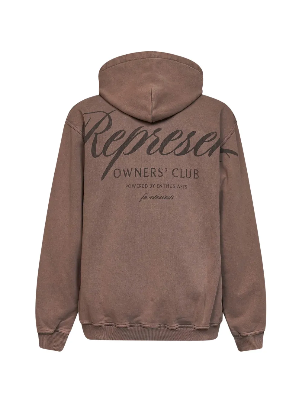 Represent Owners Club Script Hoodie - Truffle - Image 2