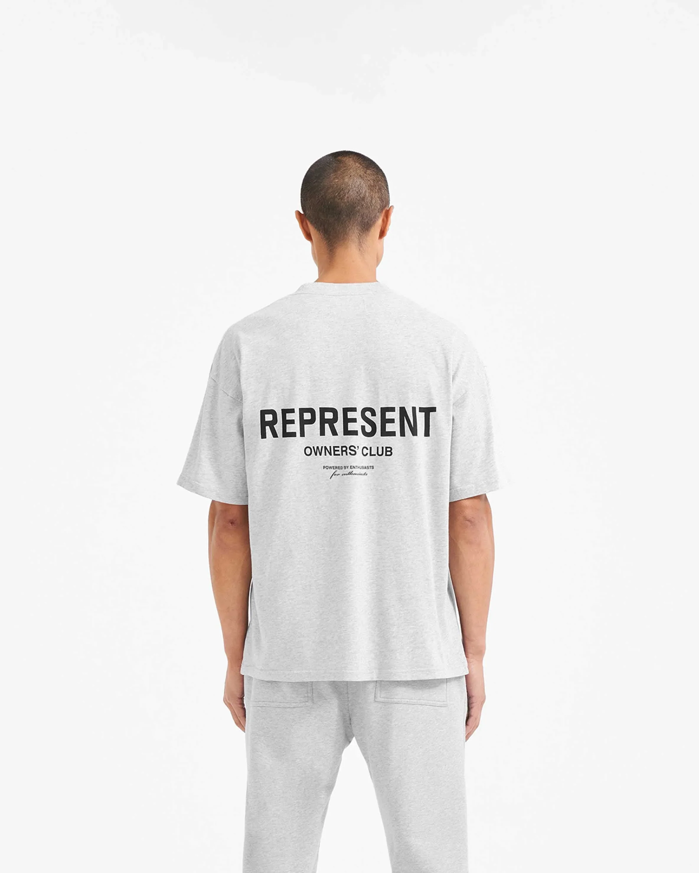 Represent Owners Club Tee - Ash Grey - Image 2