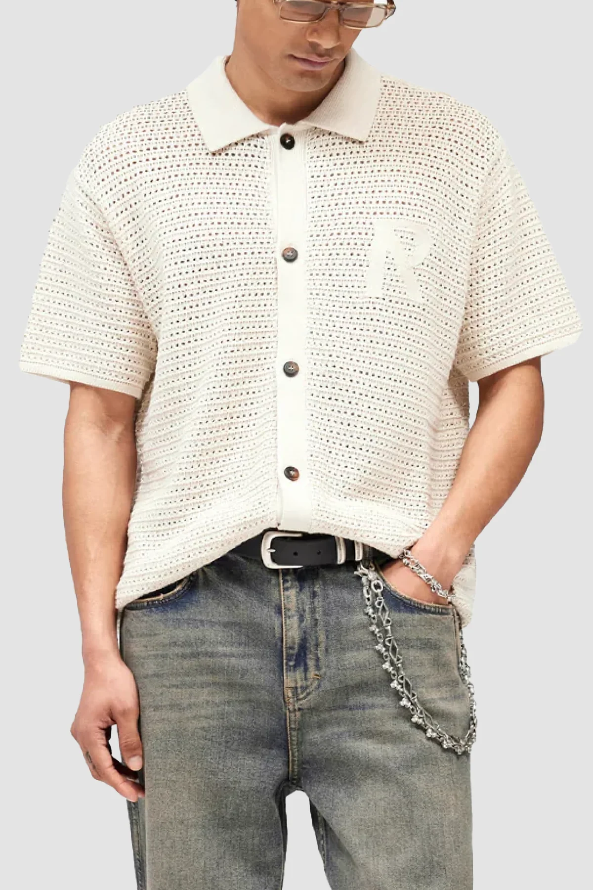 Represent Pico Knit Shirt - Ecru