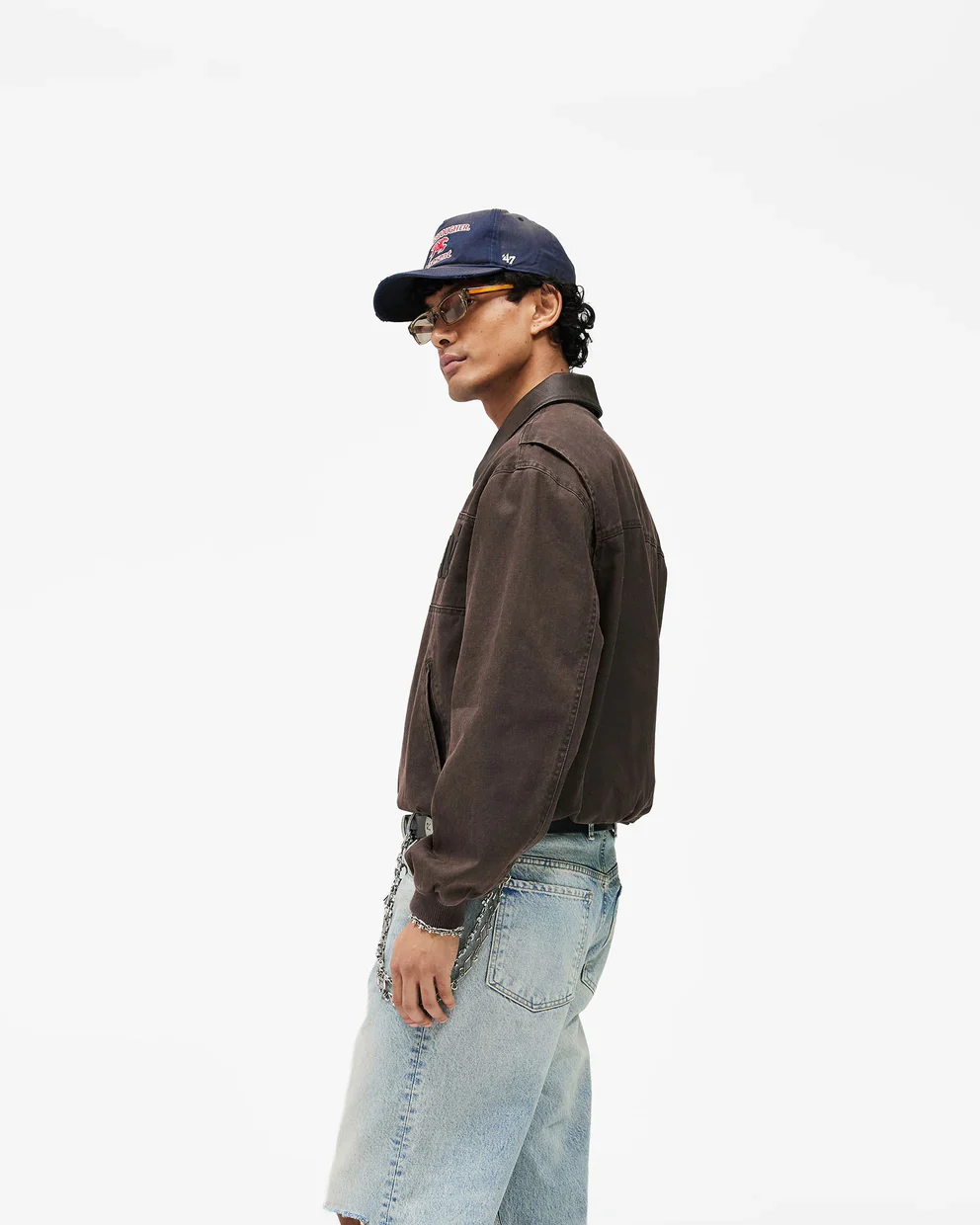 Represent Roscoe Bomber Jacket - Whiskey - Image 2