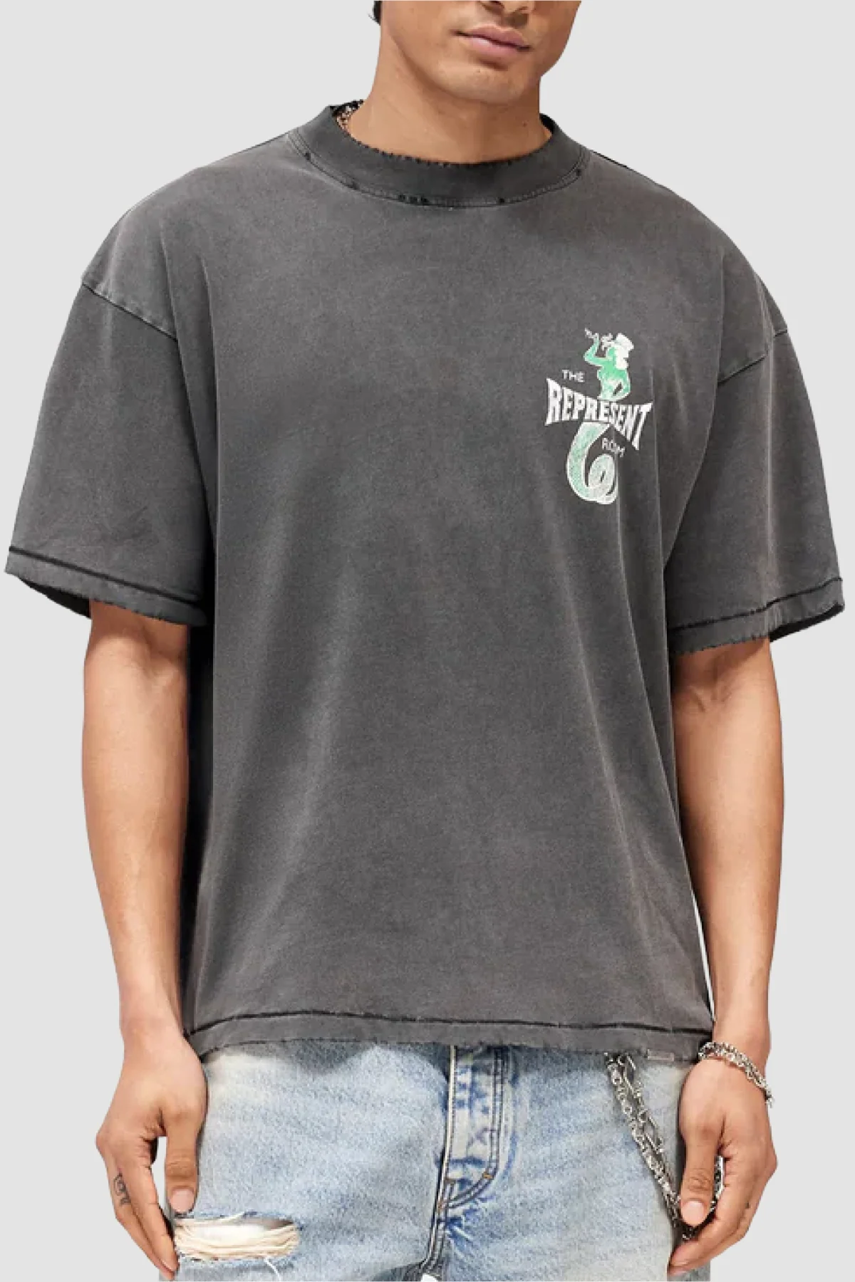 Represent The Viper Room Dice Tee - Vintage Grey