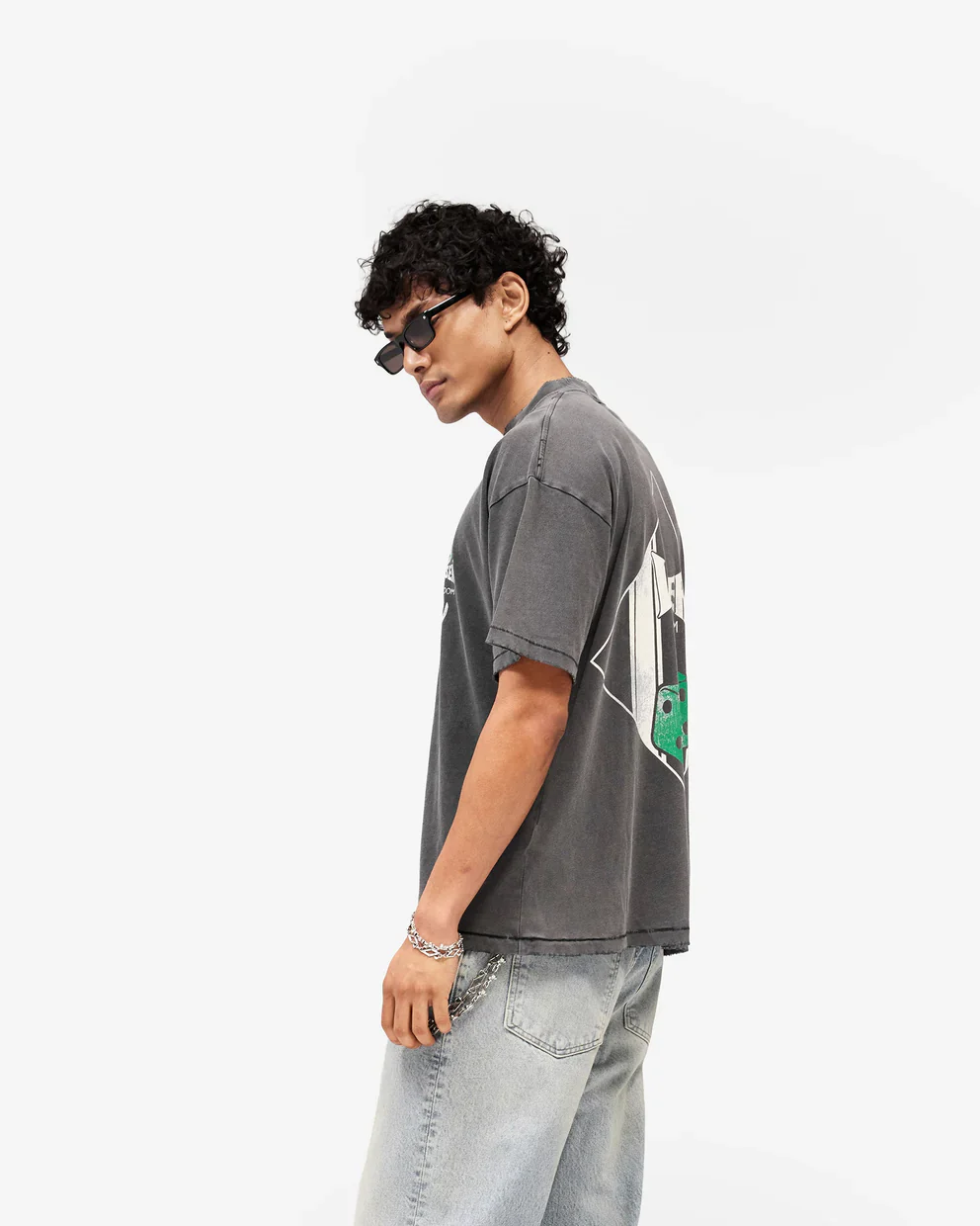 Represent The Viper Room Dice Tee - Vintage Grey - Image 3
