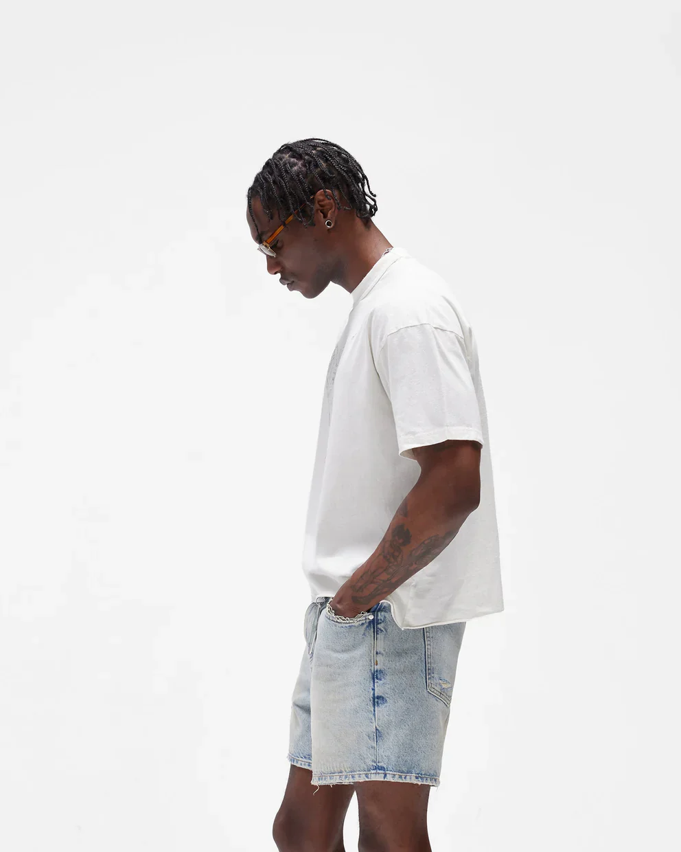 Represent Westside Tee - Flat White - Image 2