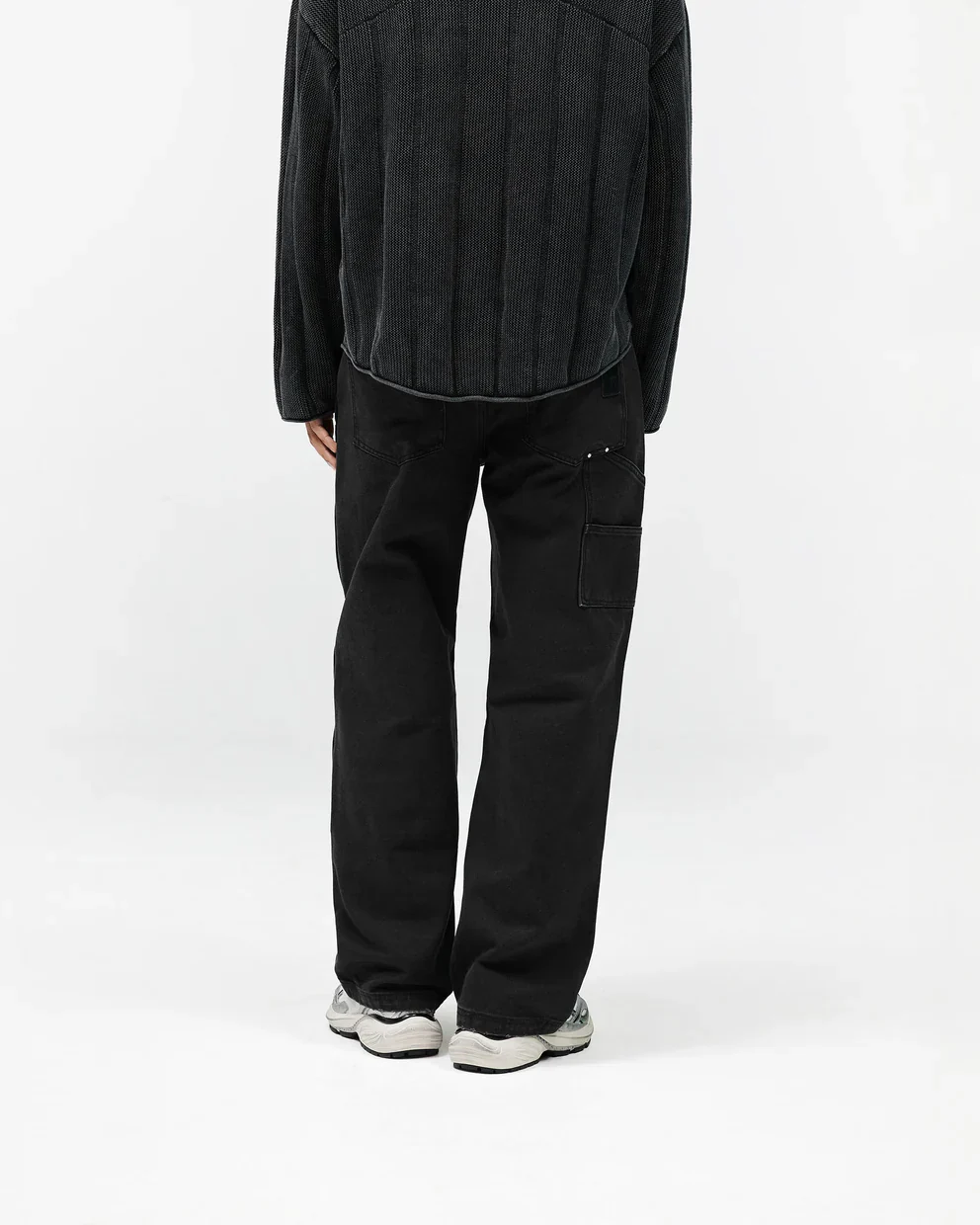 Represent Worker Pants - Jet Black - Image 2