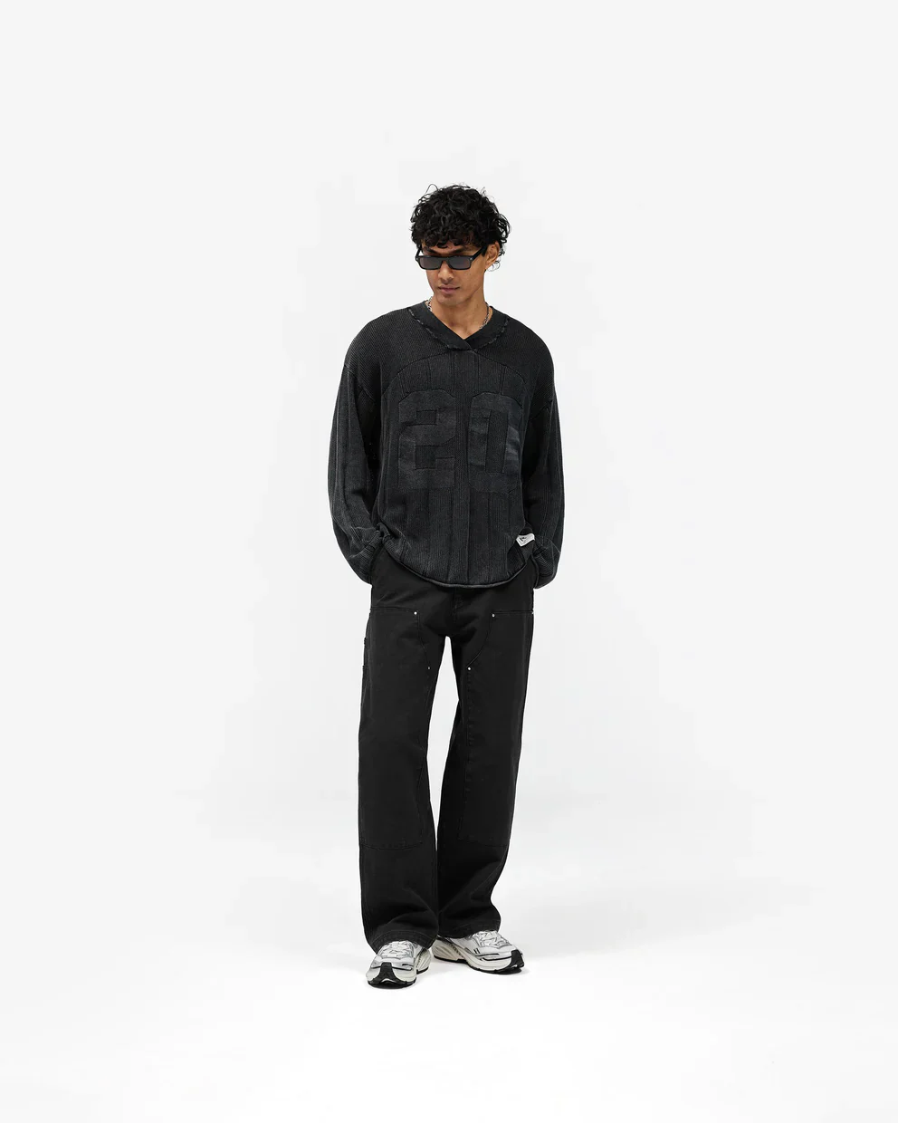 Represent Worker Pants - Jet Black - Image 3