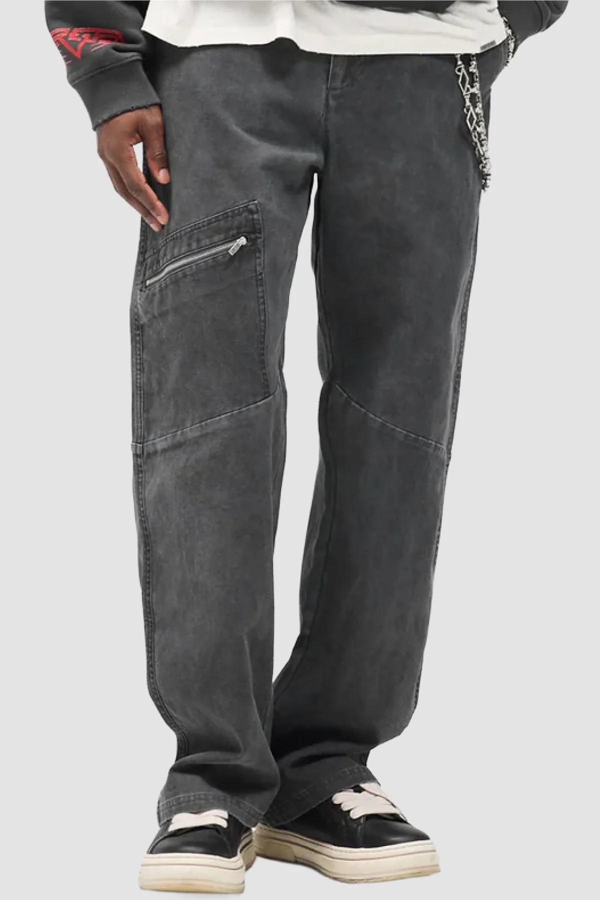 Represent Workwear Pants - Washed Black