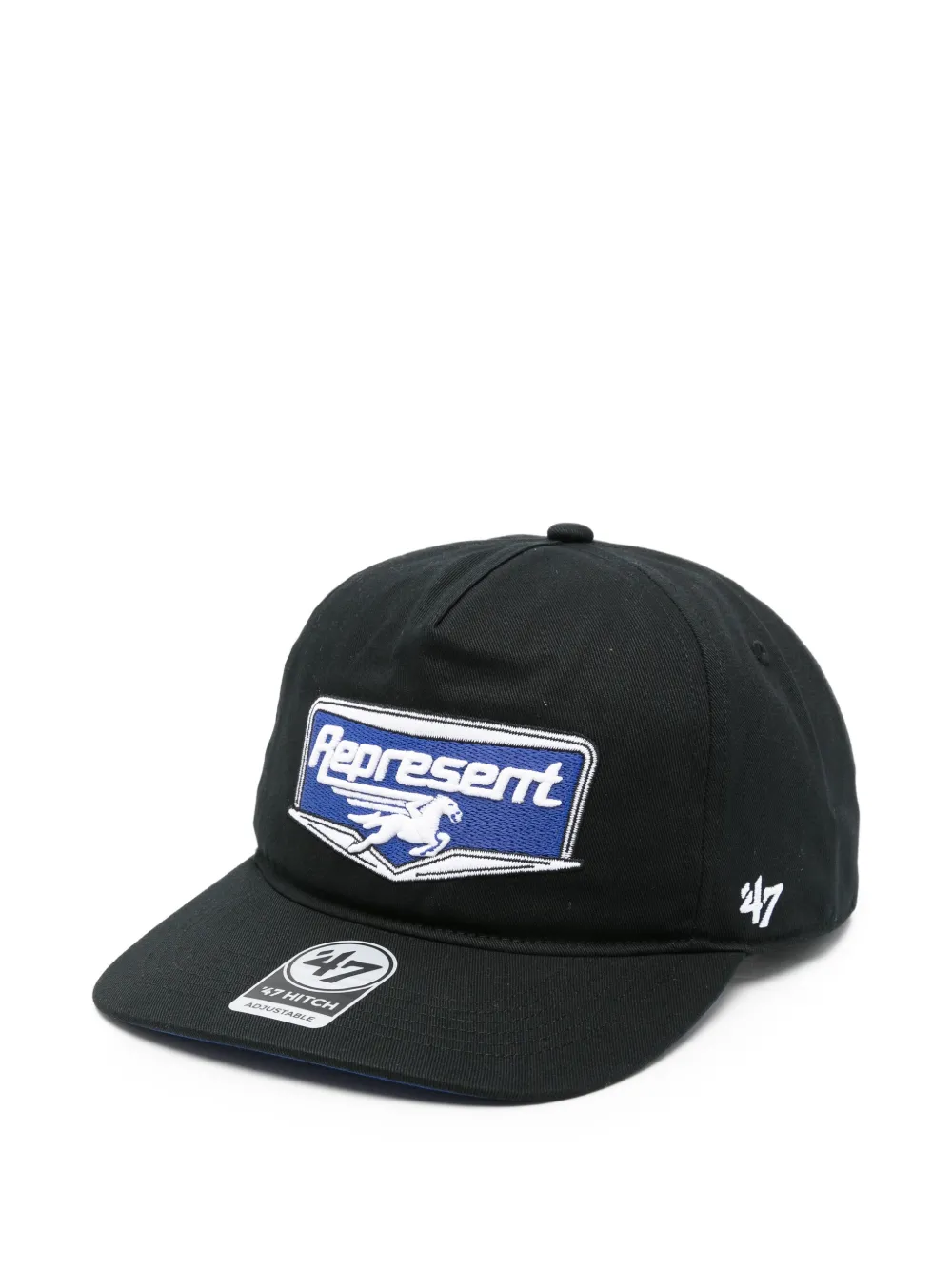 Represent x 47 Nothing Tougher Cap - Jet Black - Image 2