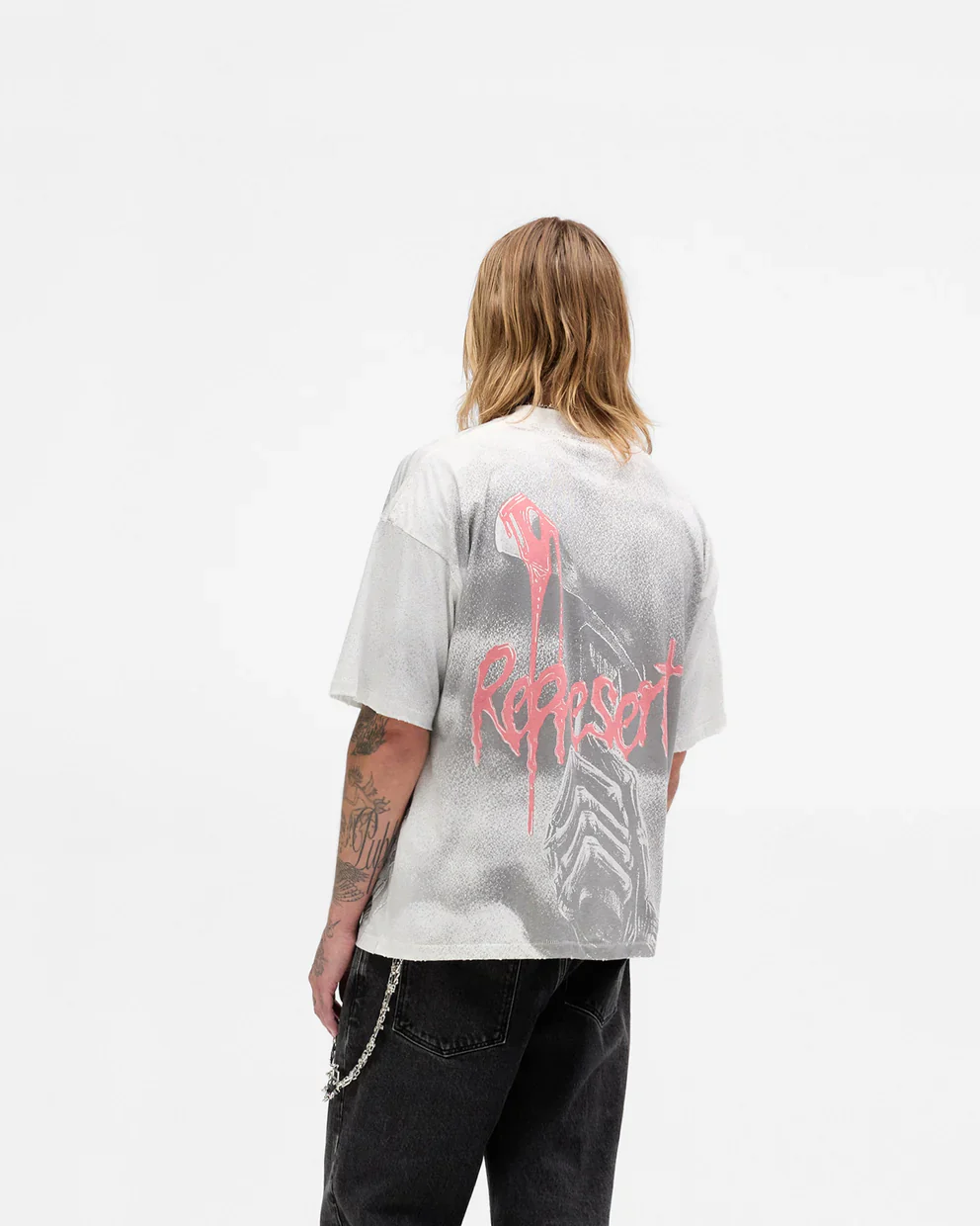 Represent X Iron Maiden Anniversary Killers Tee - Flat White - Image 3