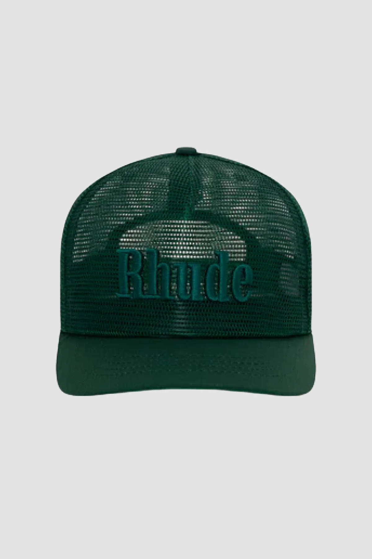 Rhude Logo Mesh Cap - Green