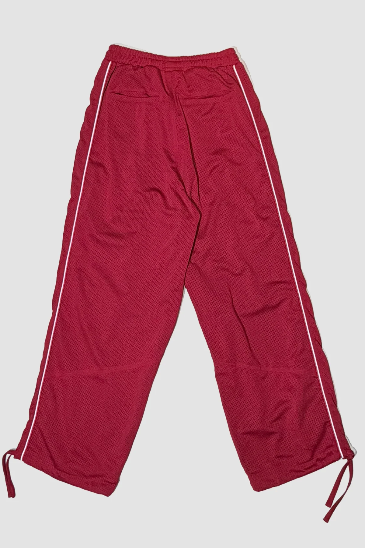 Rhude Mesh Piping Parachute Track Pants - Red - Image 2