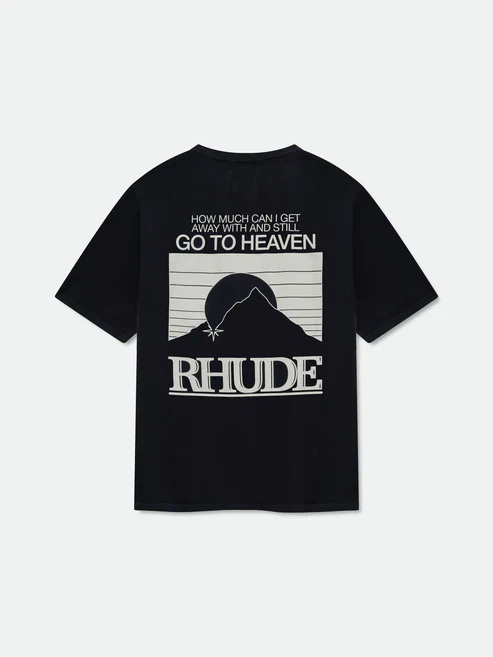 Rhude Moonlight Pack Tee - Black - Image 2