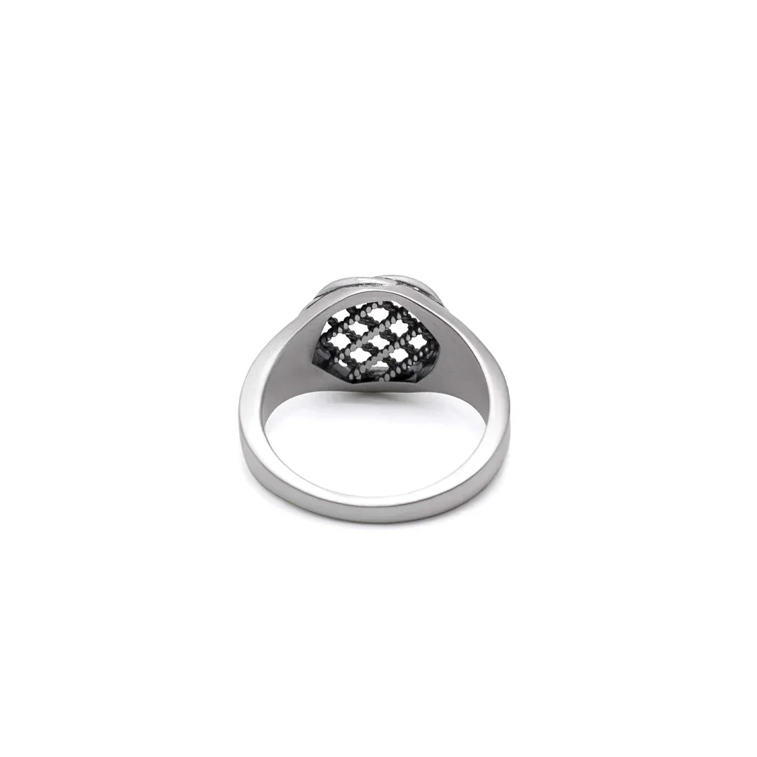 Serge DeNimes Interlock Ring - Silver - Image 3