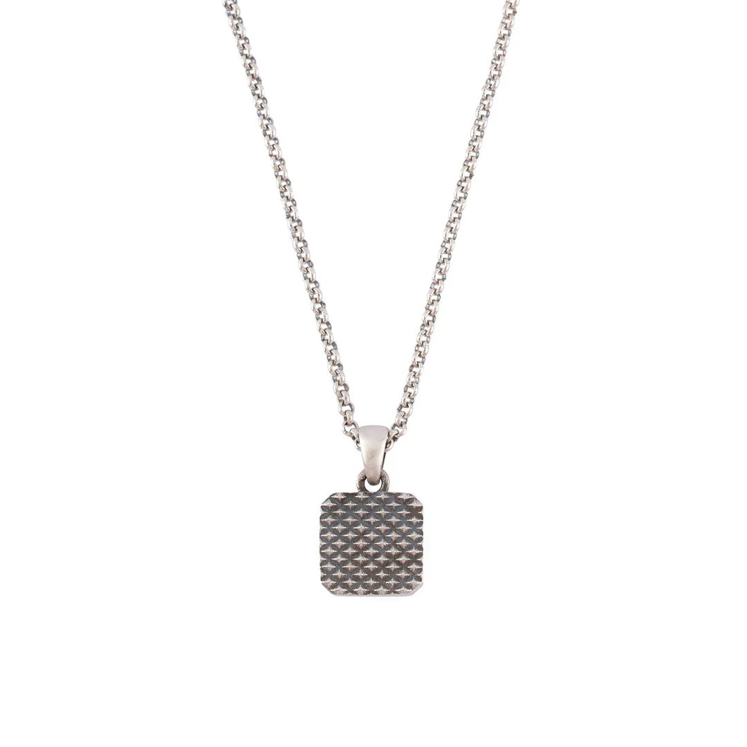 Serge DeNimes Onyx Armour Necklace - Silver - Image 2