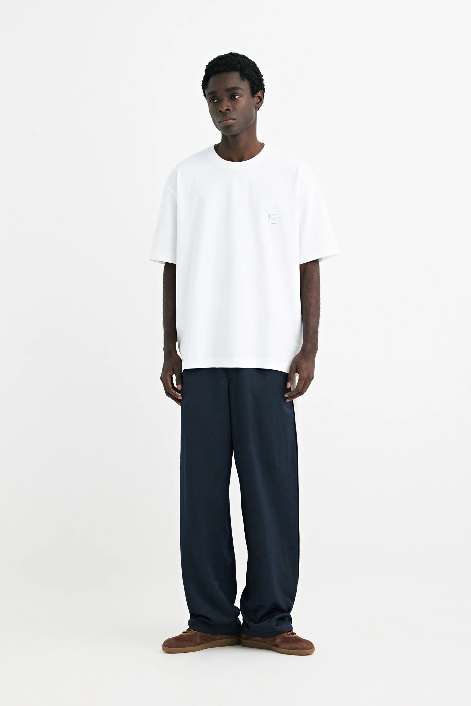 Solid Homme Solid Keyring Graphic Tee - White - Image 3