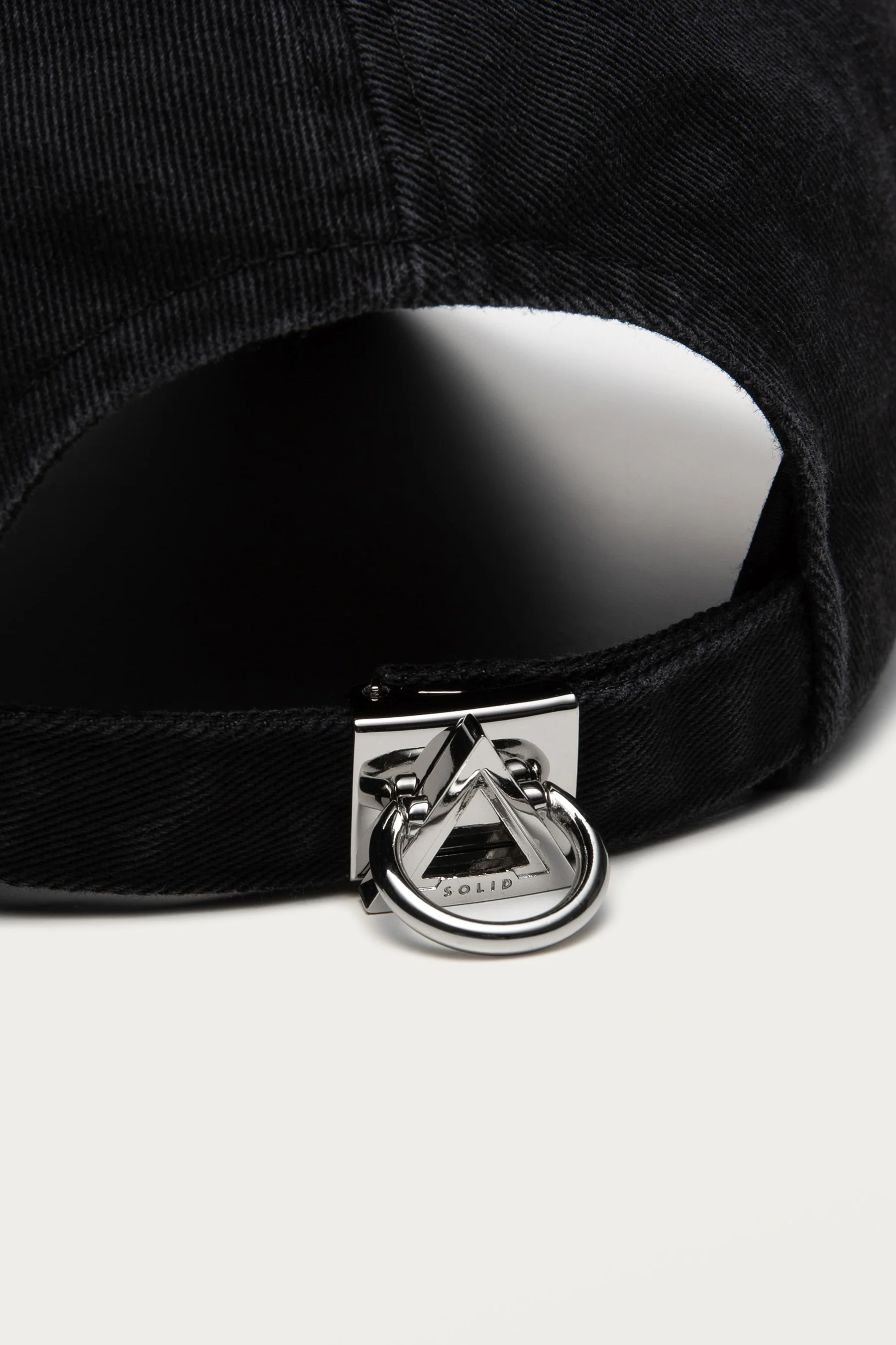 Solid Homme Solid Logo Ball Cap - Black - Image 5