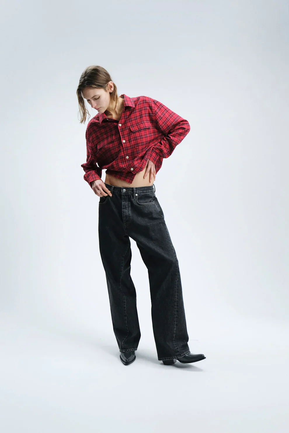 Sunflower Pocket Shirt - Red - Image 4