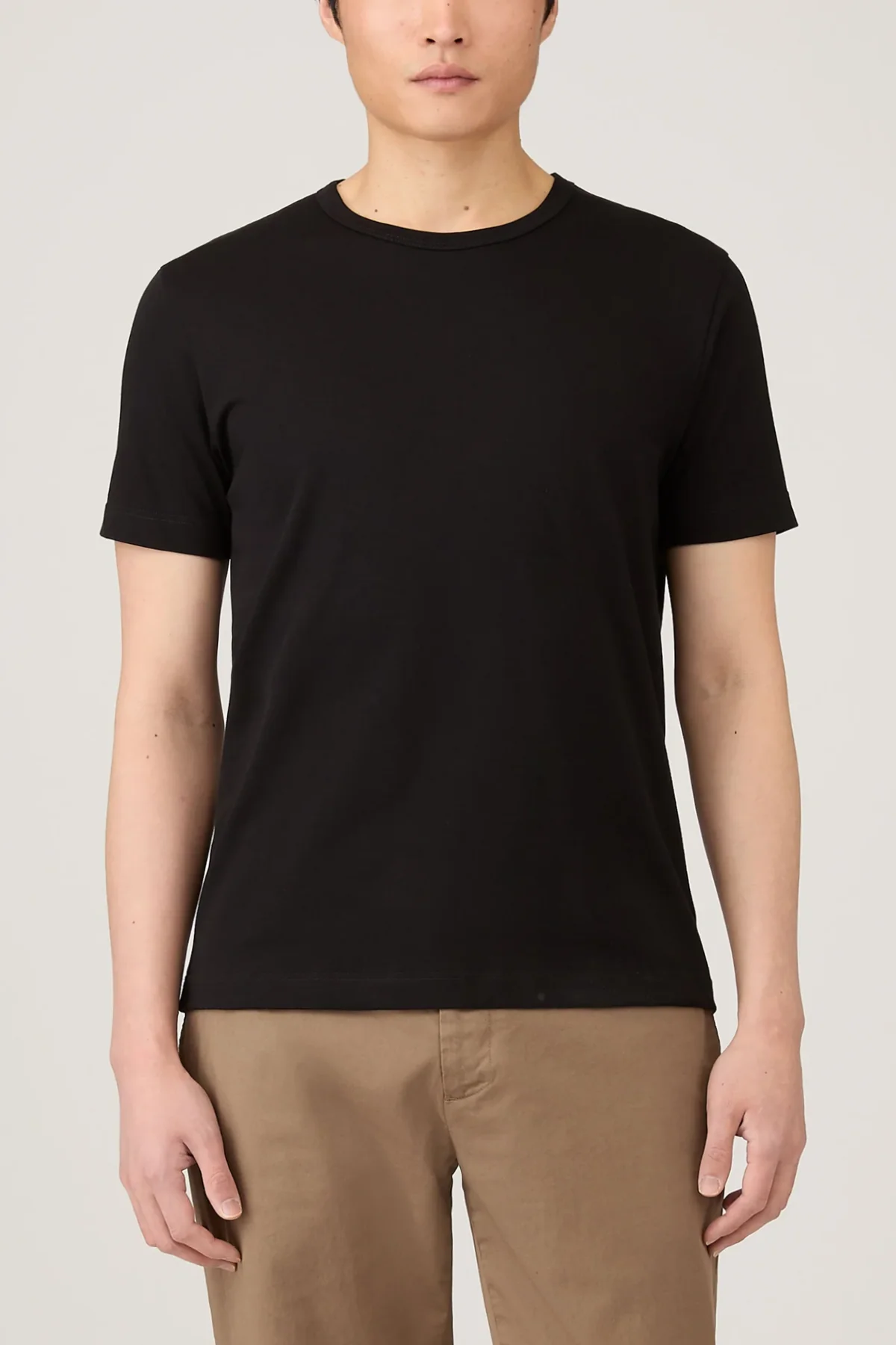 Sunspel Regular Fit Jersey T-Shirt - Black