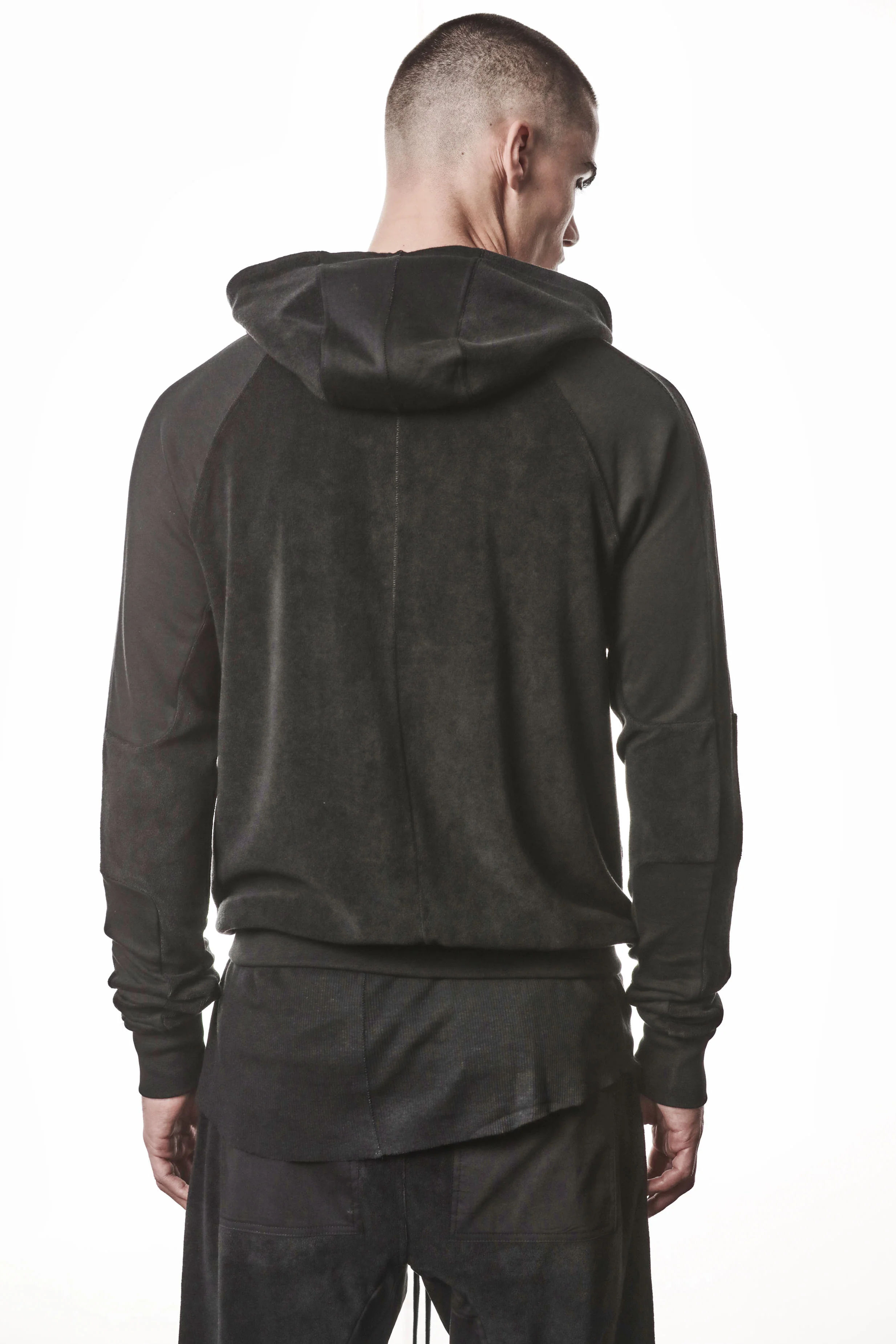 thom/krom M SJ 693 Hoodie - Black - Image 2