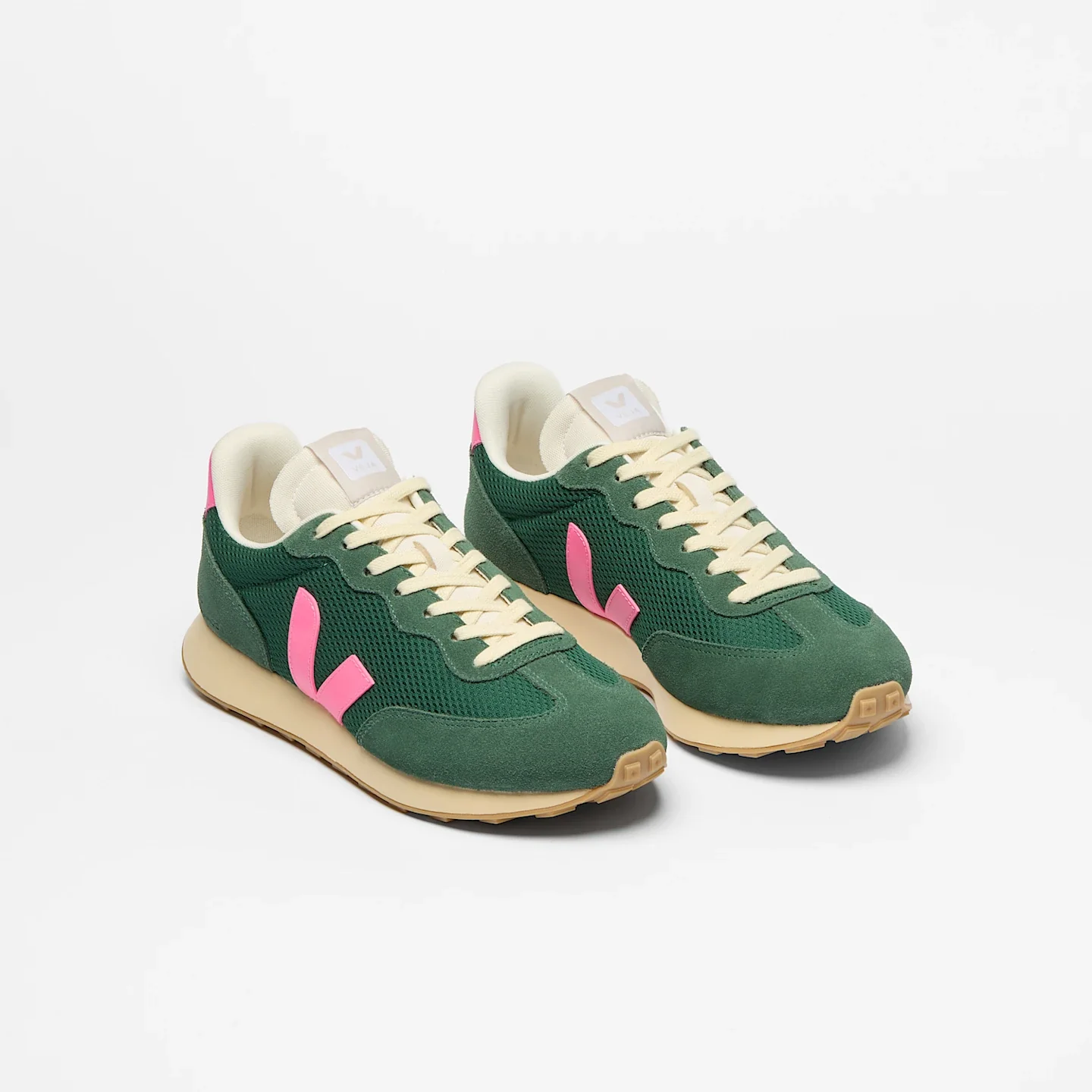 Veja Womens Rio Branco II Alveomesh Sneakers - Poker Sari - Image 2