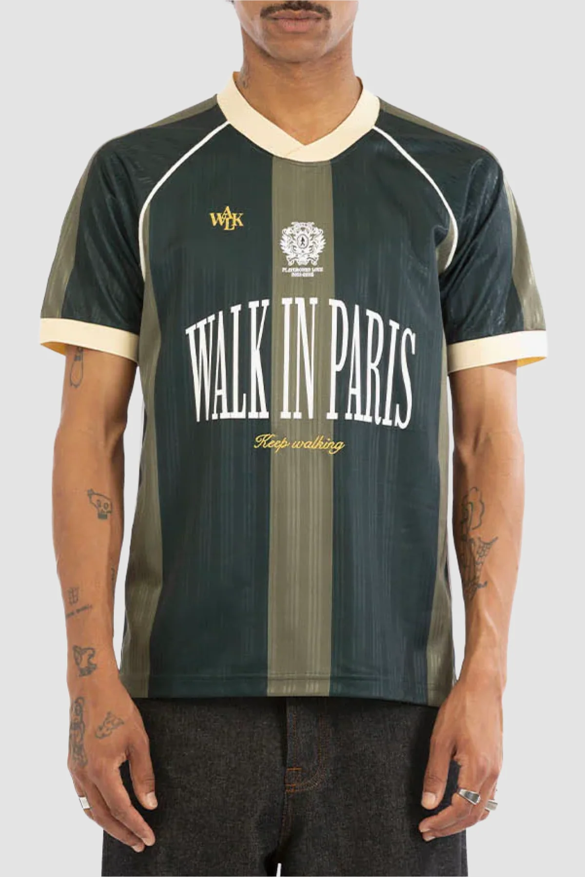 Walk in Paris Football Jersey - Green