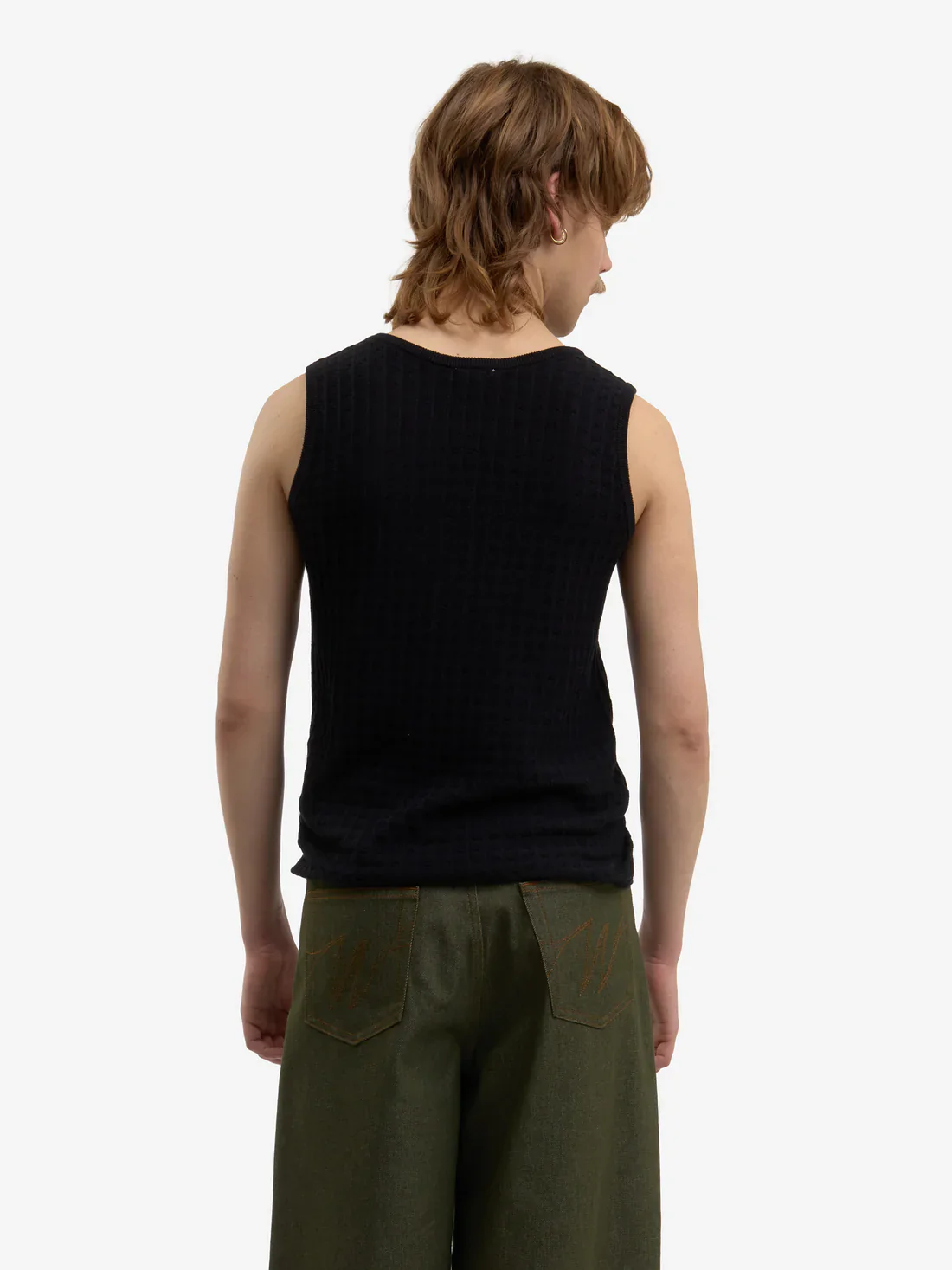 Walk in Paris Knit Tank - Black - Image 3
