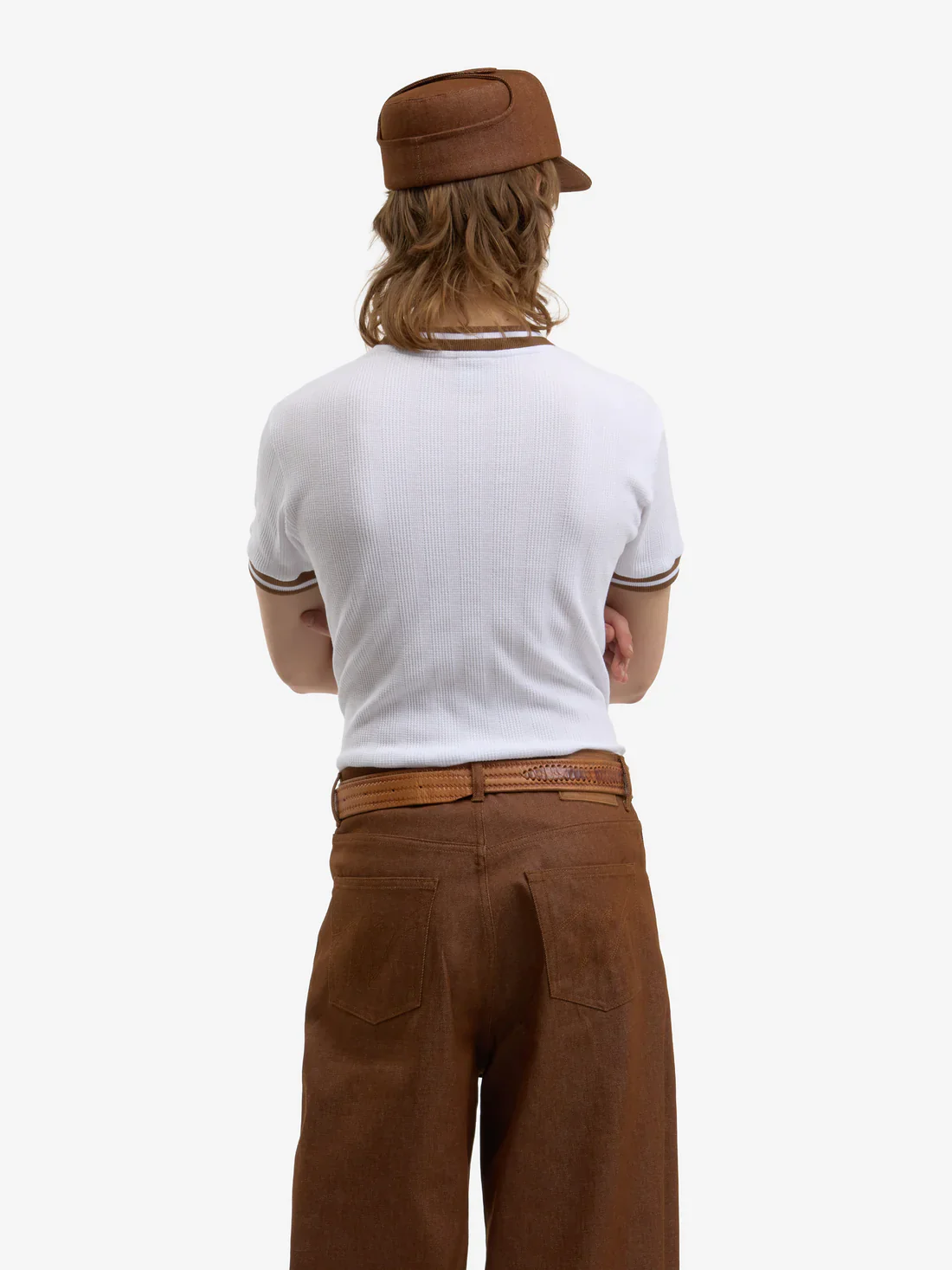 Walk in Paris Knit Tee - Beige - Image 3