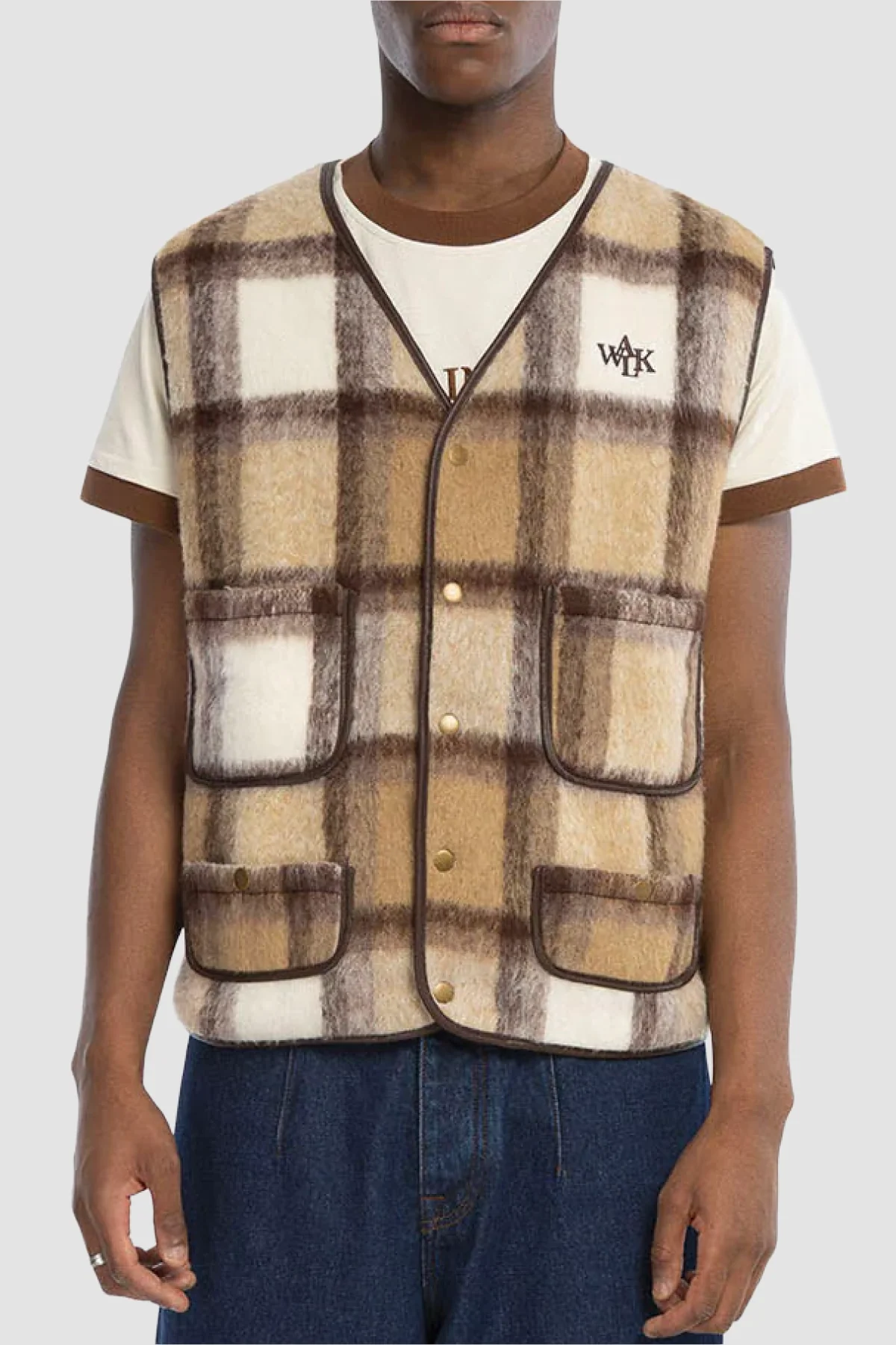 Walk in Paris The WIP Studio Vest - Brown