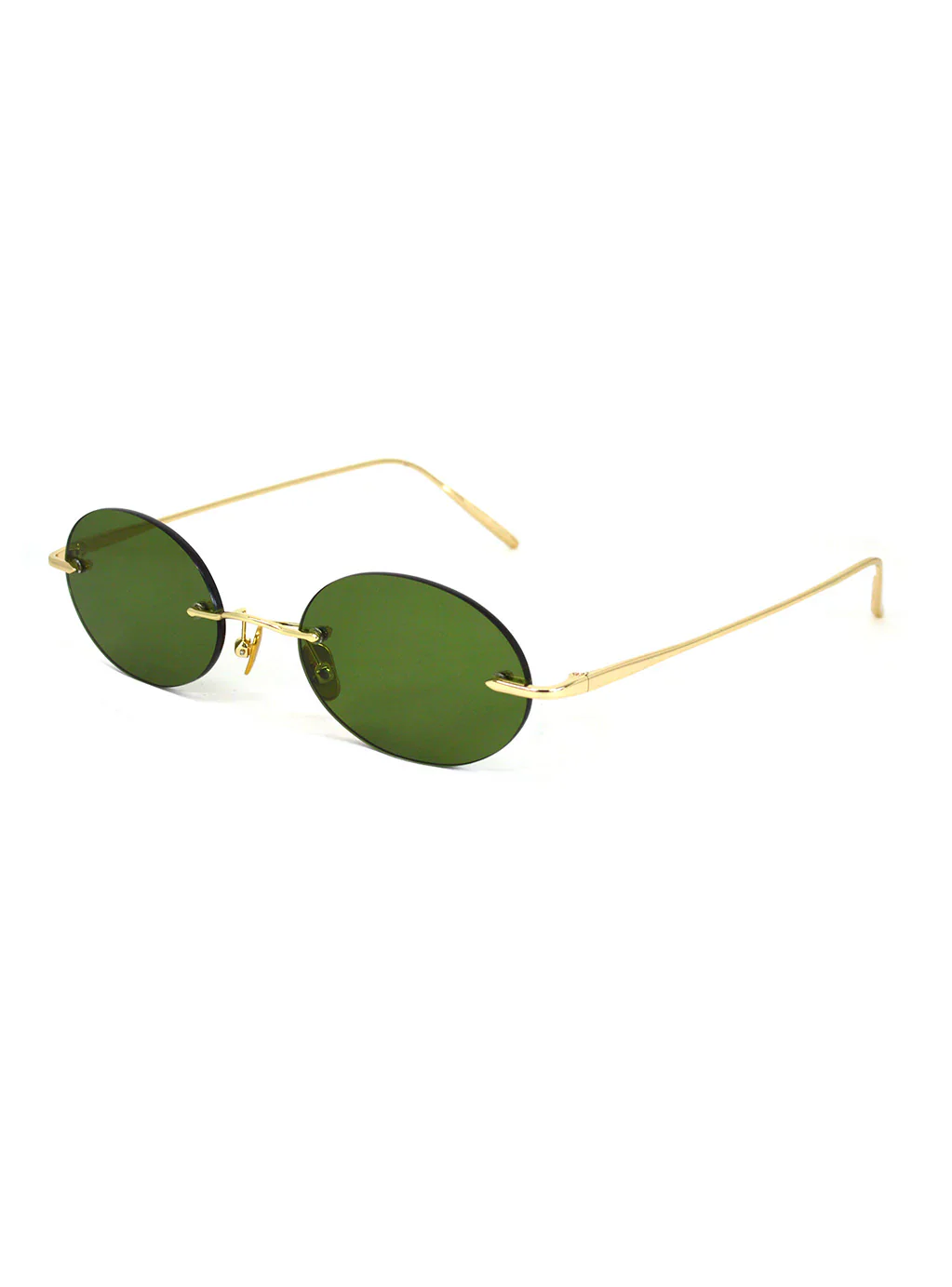 Weareeyes Elenova Sunglasses - Gold/Green - Image 3