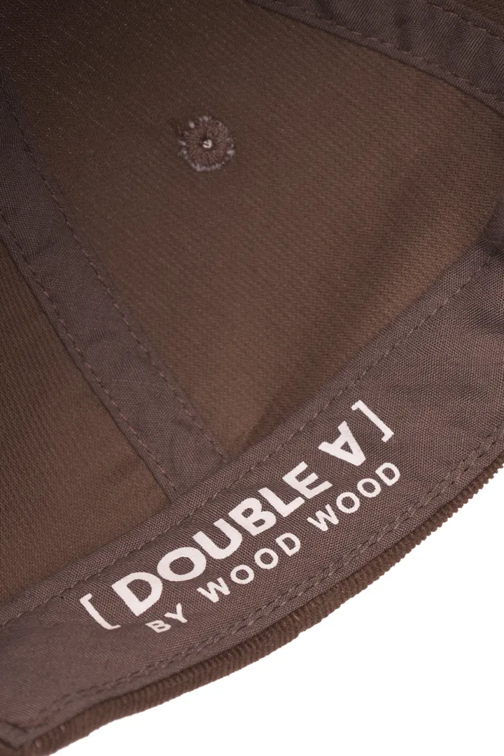 WOOD WOOD Bob CS Cordoroy Cap - Brown - Image 5
