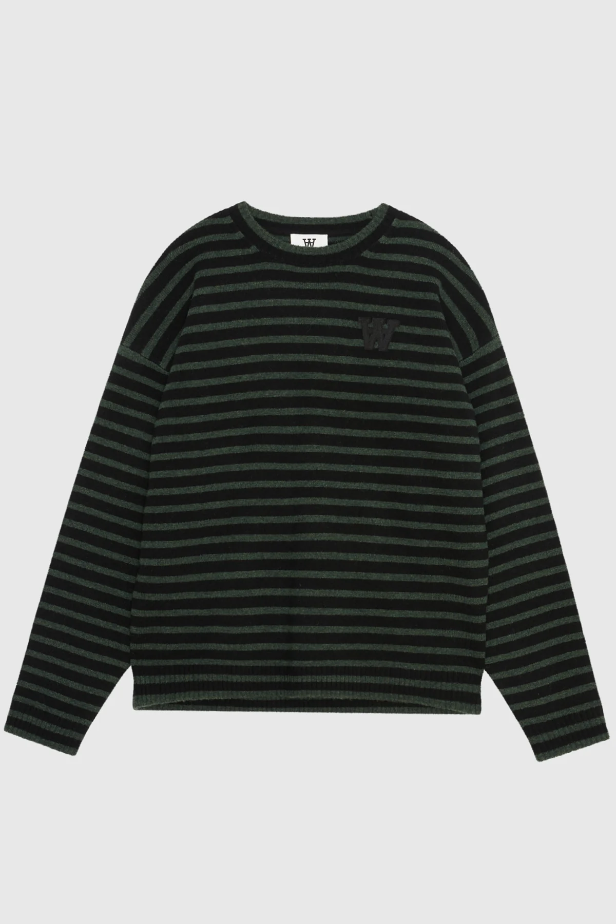 WOOD WOOD Tya Striped Sweater - Green