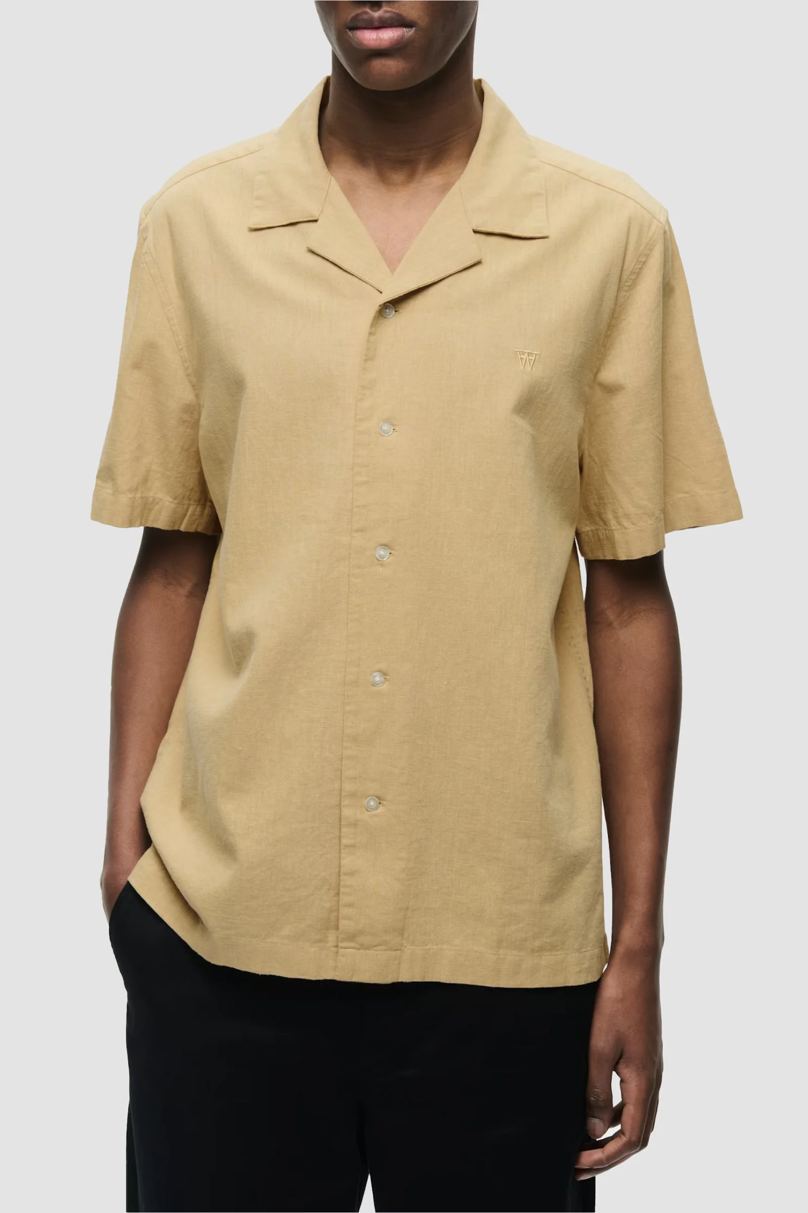 WOOD WOOD WWaaron Resort Shirt - Starfish