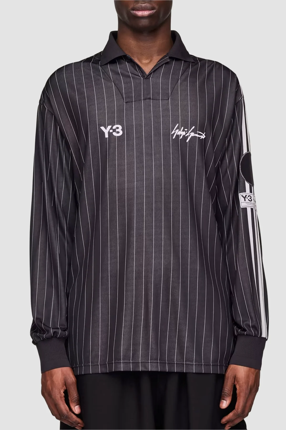 Y-3 Elite 5 L/S Zidane Football Top - Black