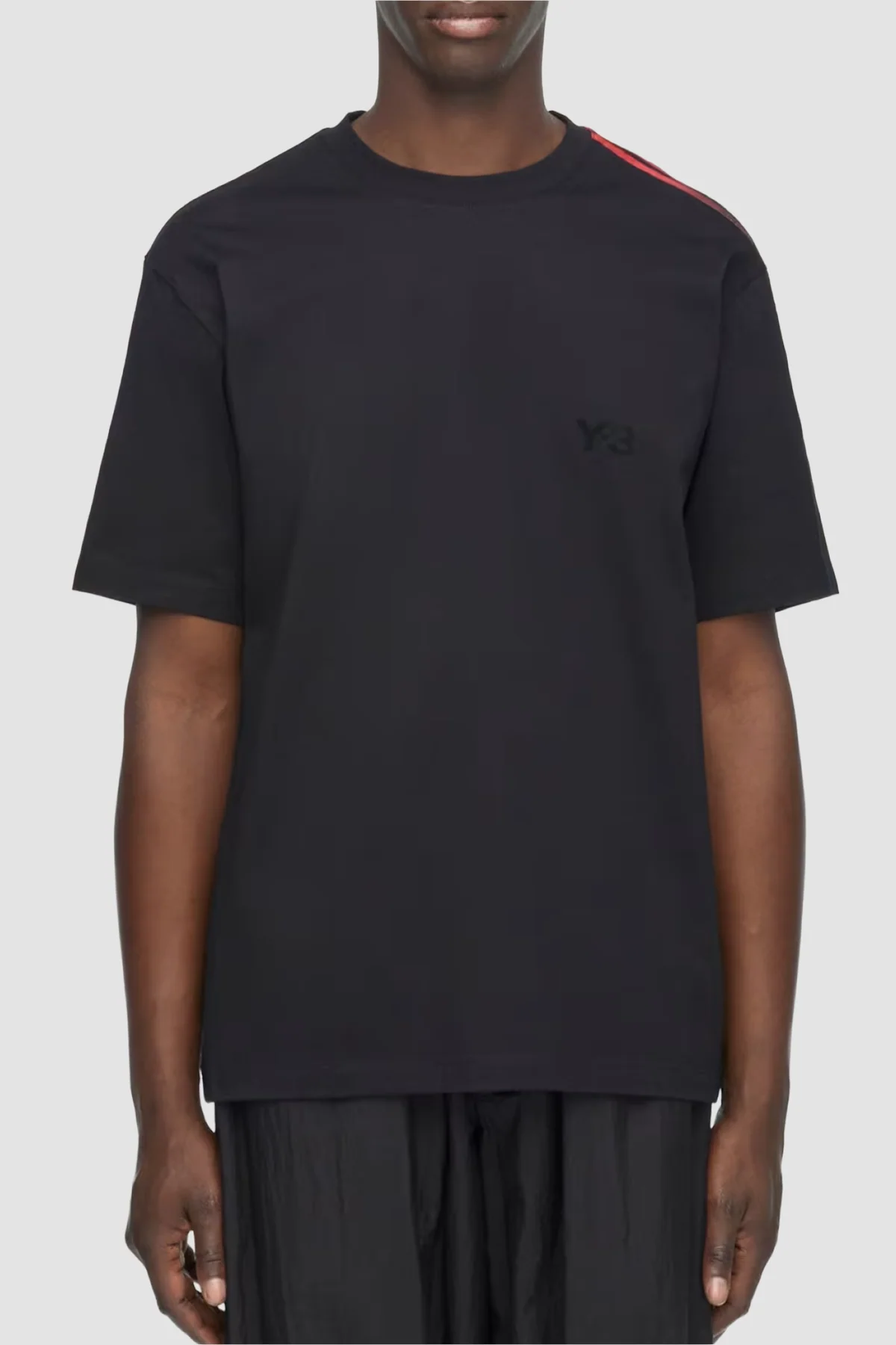 Y-3 Gradient 3 Stripes Tee - Black