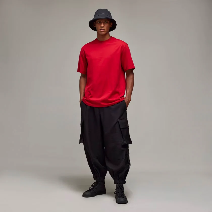Y-3 Graphic S/S Tee - Red - Image 4
