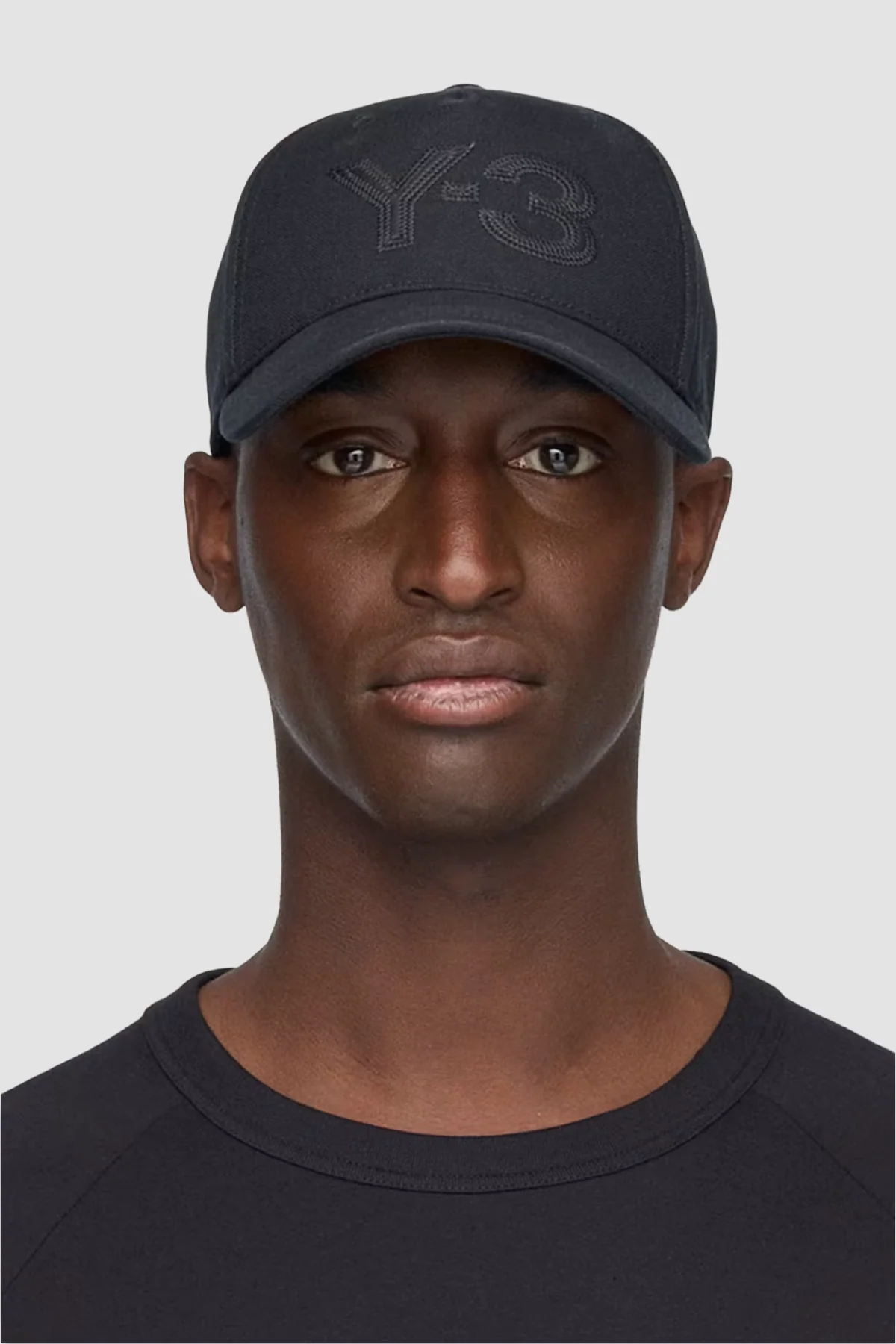 Y-3 Logo Cap - Black/Black