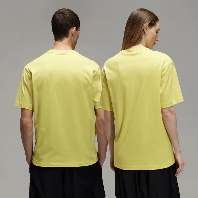 Y-3 REG S/S Tee - Yellow - Image 3