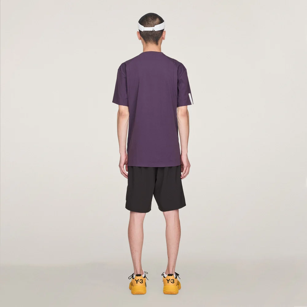 Y-3 Tennis Pro FreeLift Zip Tee - Aurora Plum - Image 2