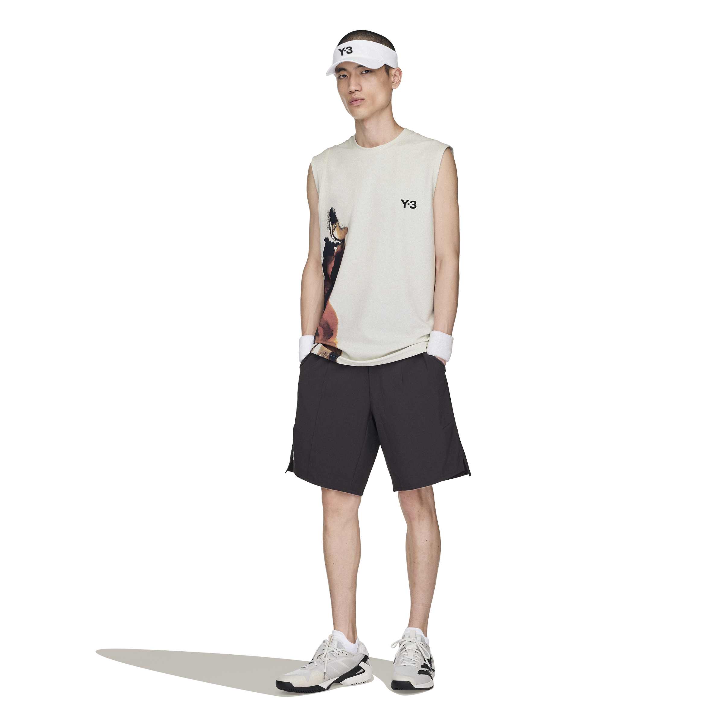 Y-3 Tennis Pro Tank Top - Orbit Grey - Image 4