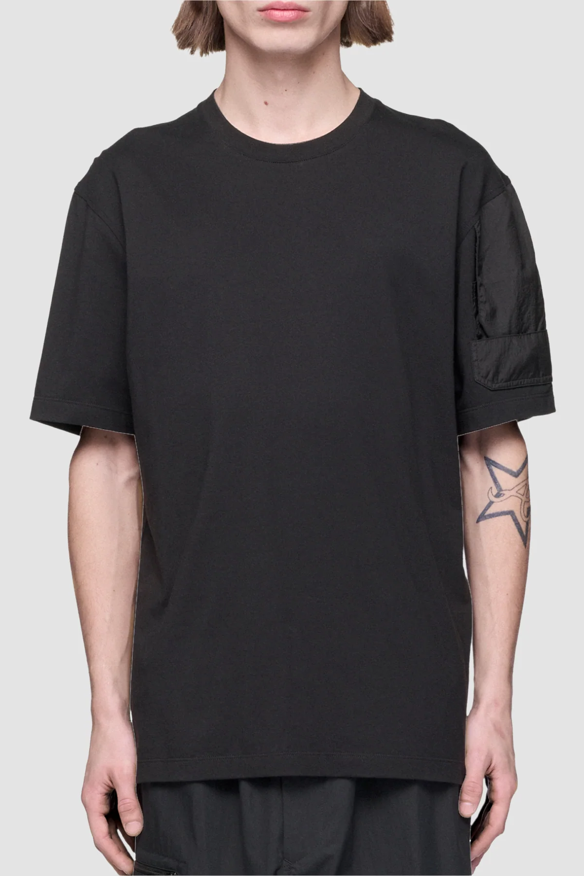Y-3 Utility Short Sleeve Tee - Black