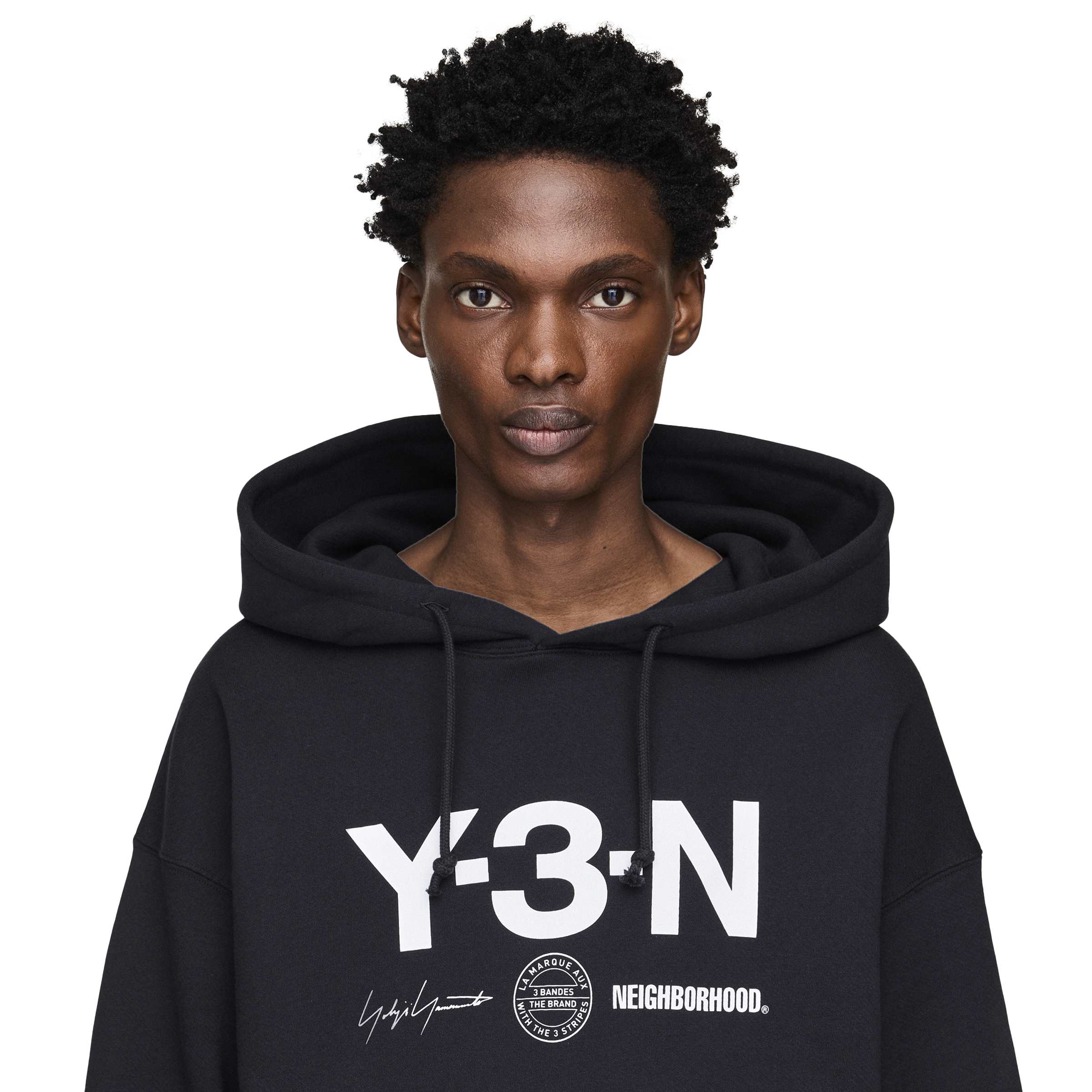 Y-3 x NEIGHBORHOOD Graphic Hoodie - Black - Image 5