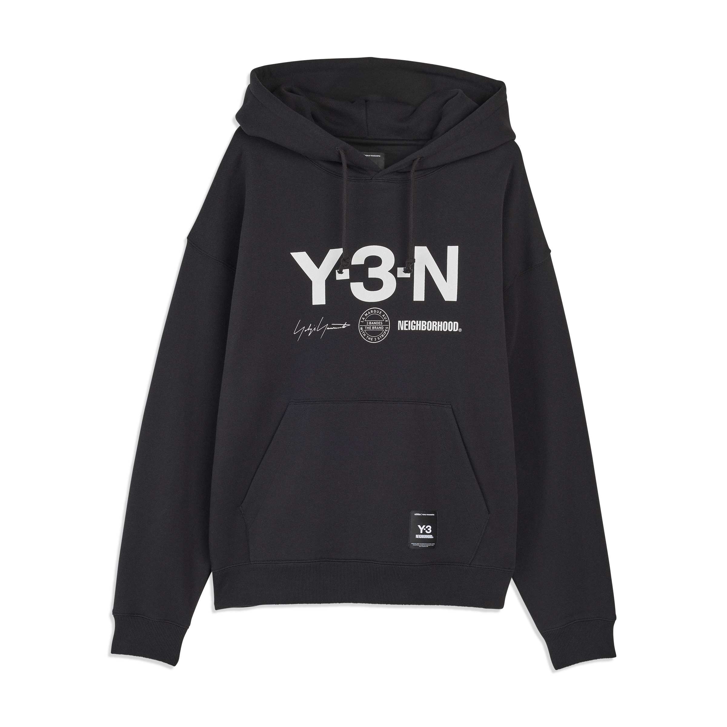 Y-3 x NEIGHBORHOOD Graphic Hoodie - Black - Image 7