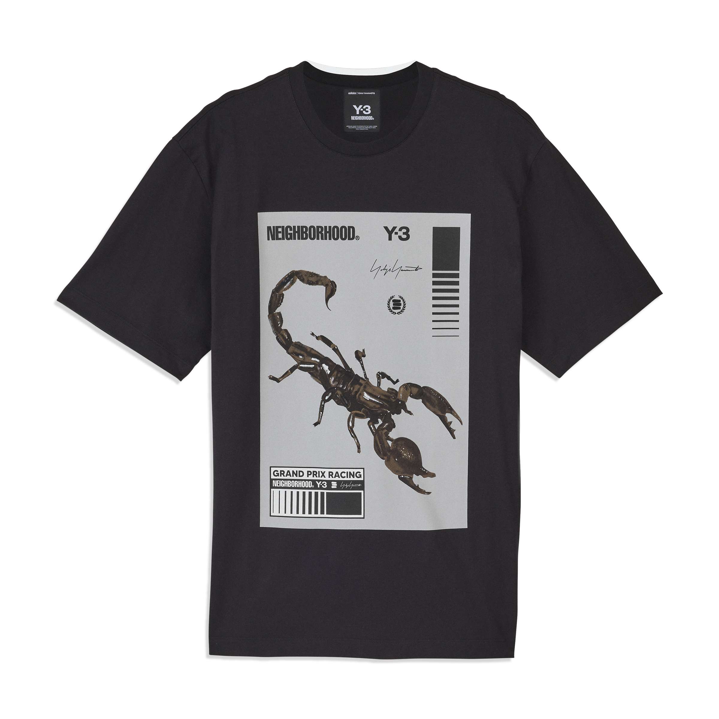 Y-3 x NEIGHBORHOOD Graphic Tee - Black - Image 6