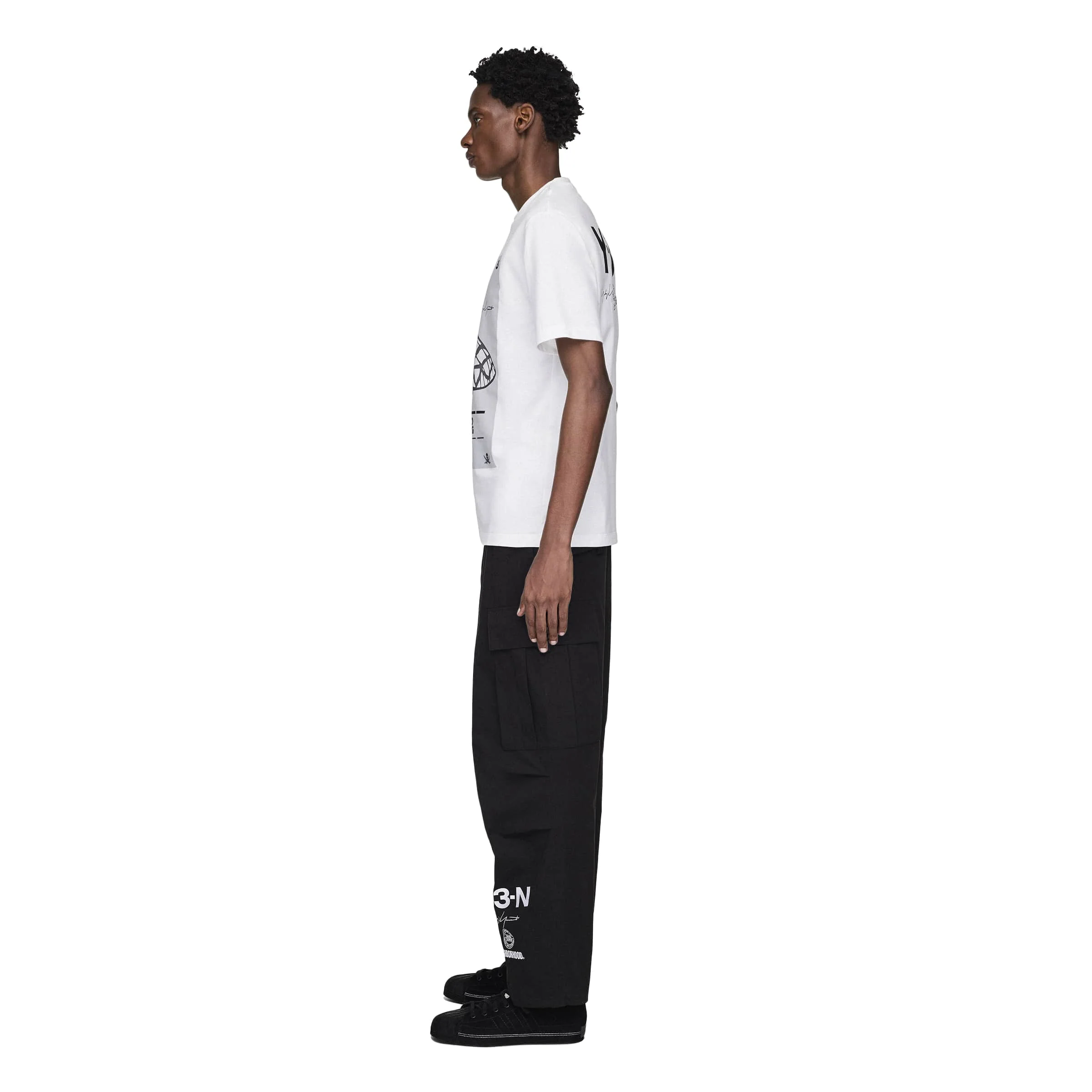 Y-3 x NEIGHBORHOOD Graphic Tee - White - Image 2