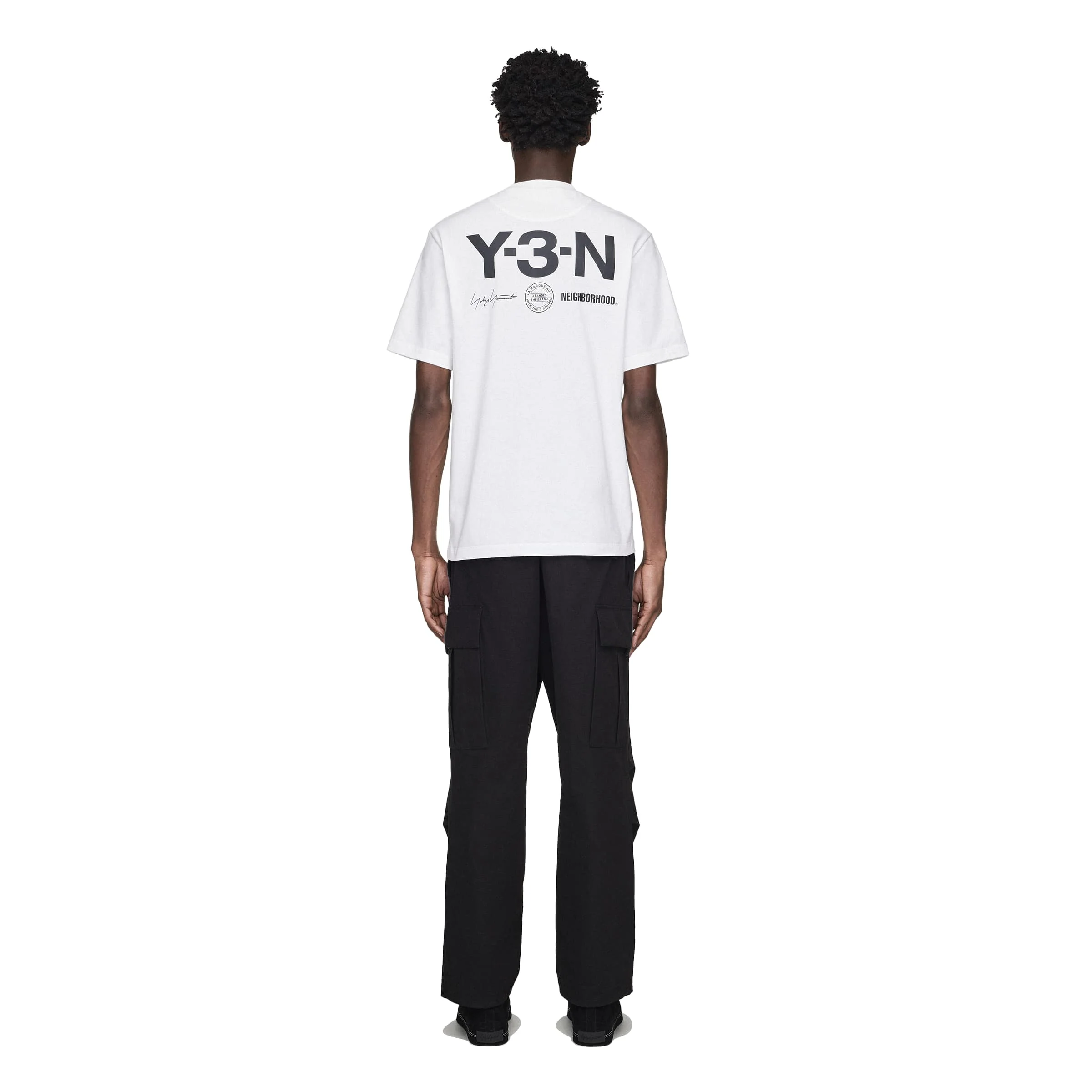 Y-3 x NEIGHBORHOOD Graphic Tee - White - Image 3