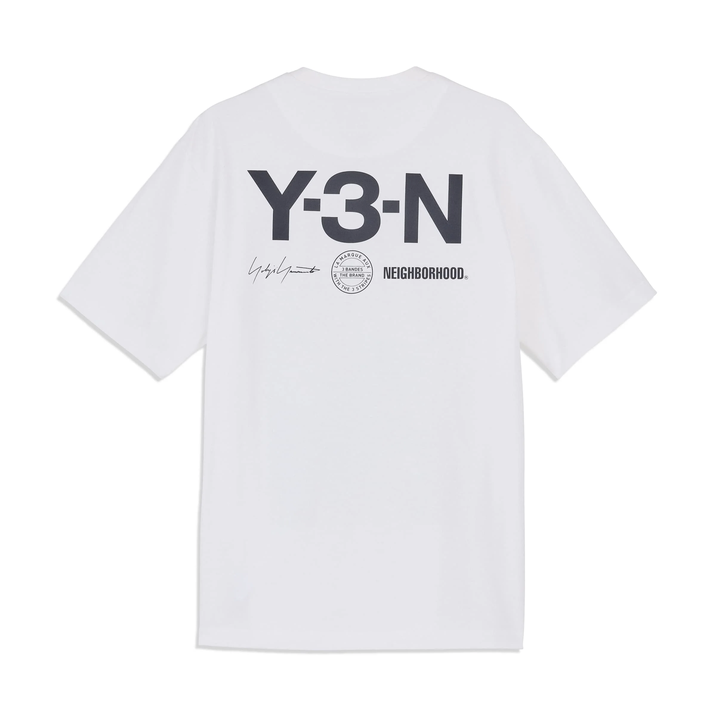 Y-3 x NEIGHBORHOOD Graphic Tee - White - Image 7